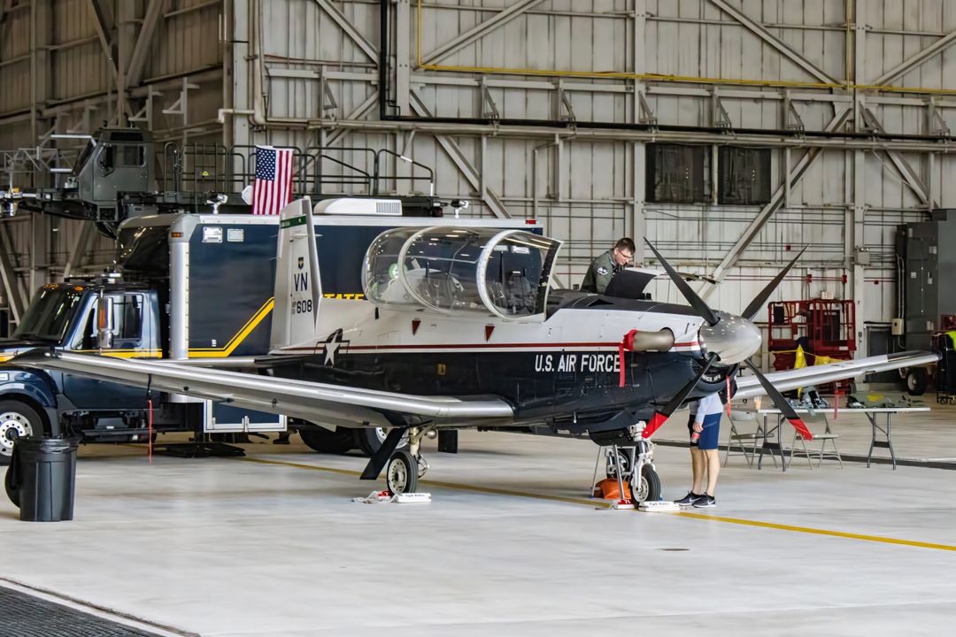 Photo of 01-3608 - USAF - United States Air Force Beechcraft T-6 Texan II at DOV on AeroXplorer Aviation Database Photo of 01-3608 - USAF - United States Air Force Beechcraft T-6 Texan II at DOV on AeroXplorer Aviation Database