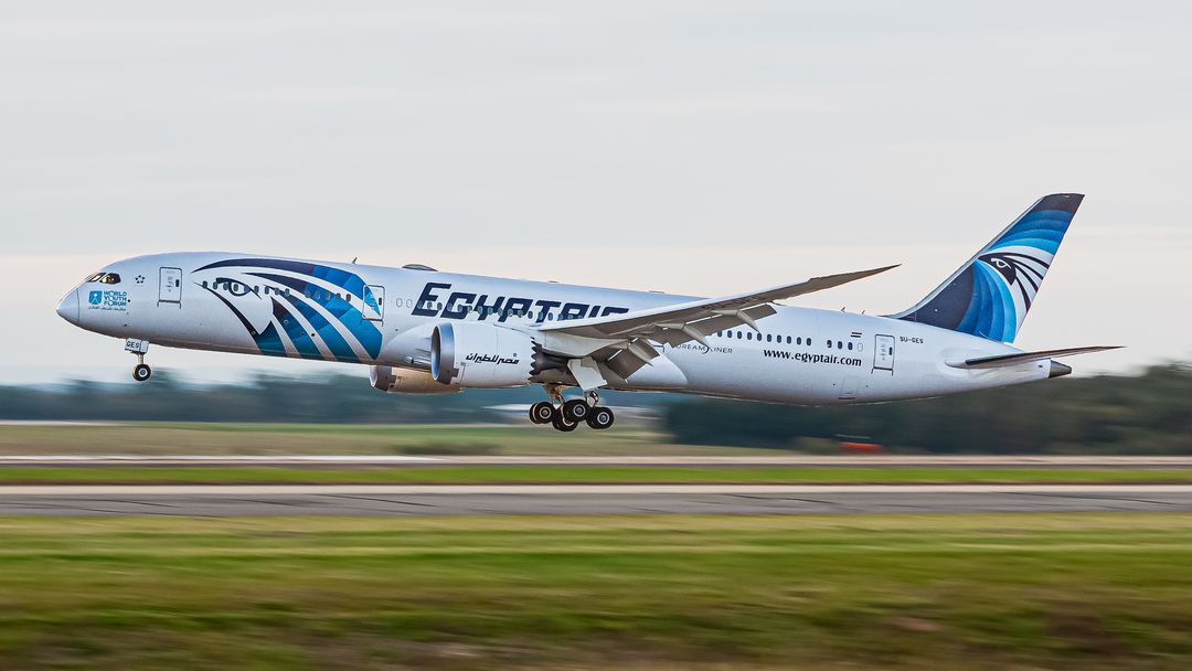 Photo of SU-GES - EgyptAir Boeing 787-9 at IAD on AeroXplorer Aviation Database