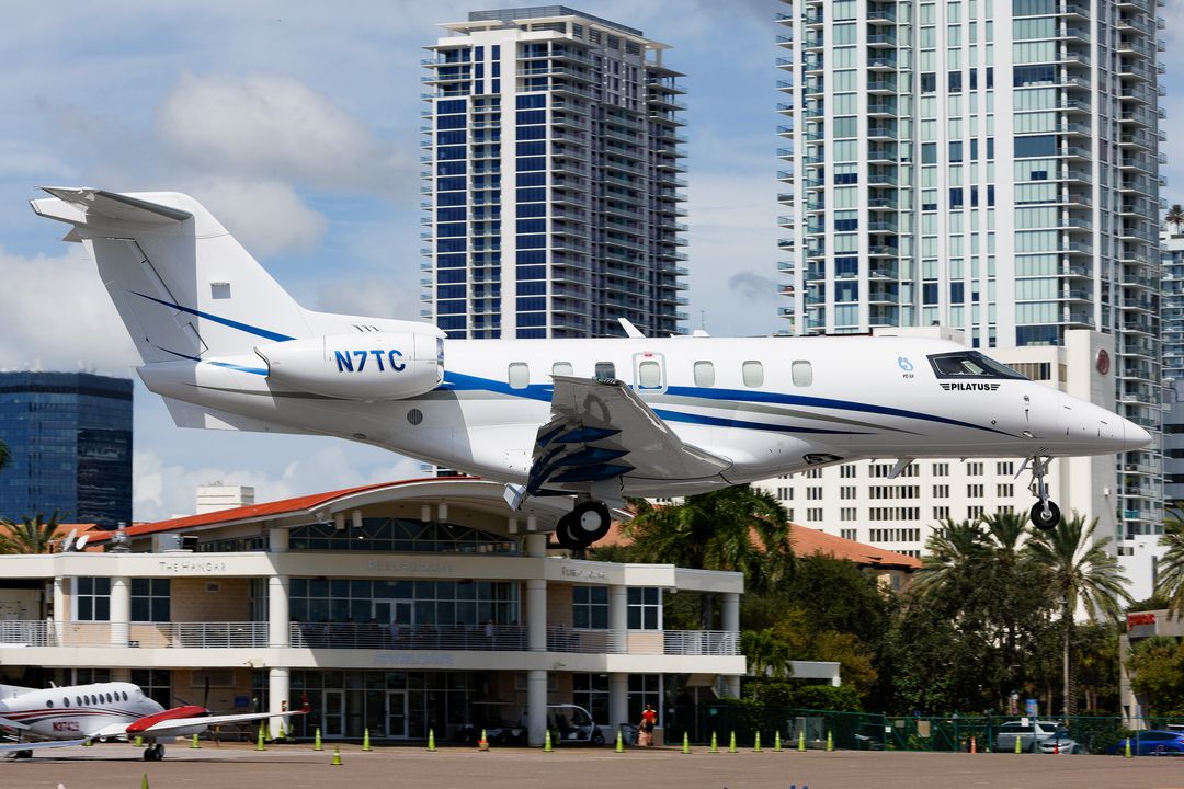 N7TC | PRIVATE Pilatus PC-24 at SPG | AeroXplorer