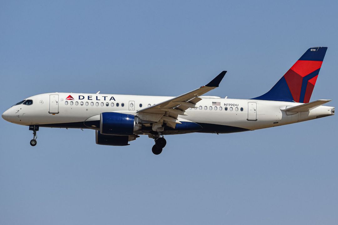 Photo of N119DU - Delta Airlines Airbus A220-100 at DEN on AeroXplorer Aviation Database Photo of N119DU - Delta Airlines Airbus A220-100 at DEN on AeroXplorer Aviation Database