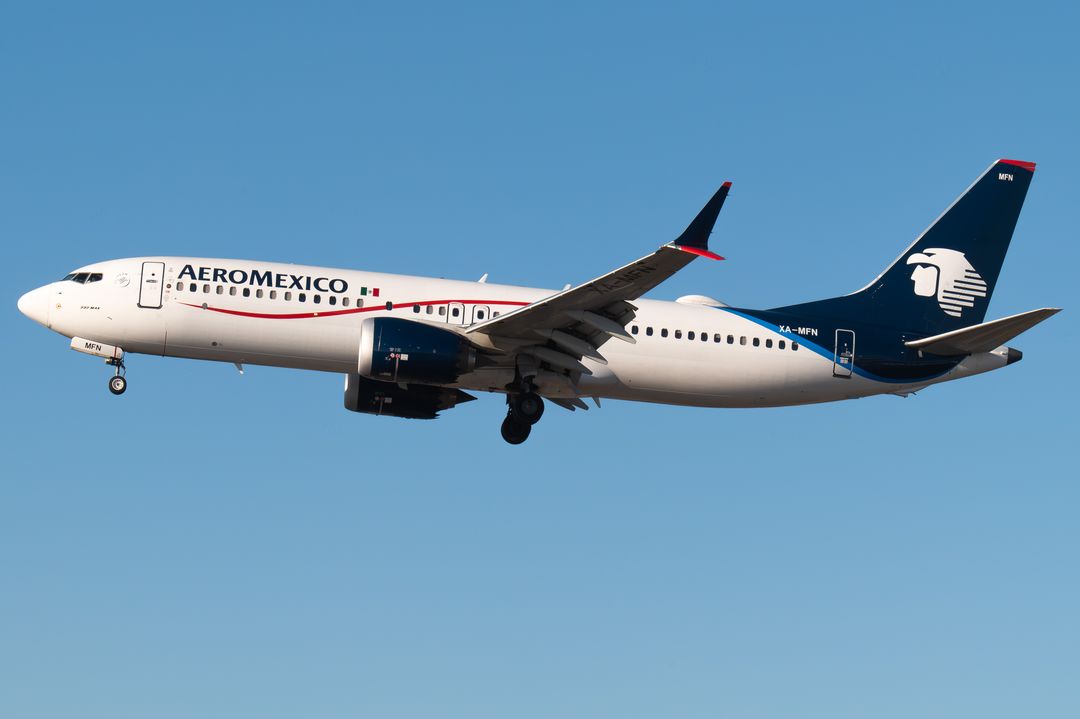 Photo of XA-MFN - Aeromexico Boeing 737 MAX 8 at LAX on AeroXplorer Aviation Database