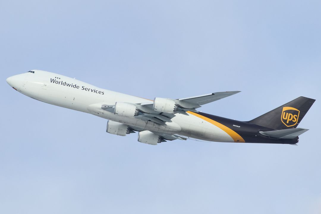 Photo of N606UP - United Parcel Service Boeing 747-8F at PHL on AeroXplorer Aviation Database Photo of N606UP - United Parcel Service Boeing 747-8F at PHL on AeroXplorer Aviation Database