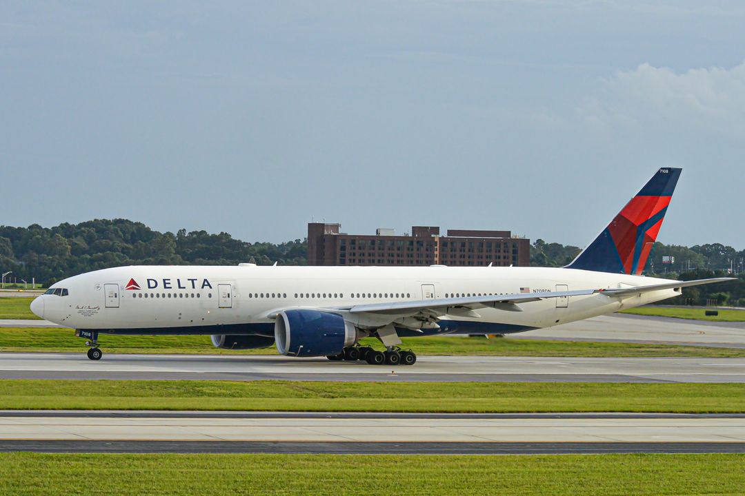 Photo of N708DN  - Delta Airlines Boeing 777-200LR at ATL on AeroXplorer Aviation Database Photo of N708DN  - Delta Airlines Boeing 777-200LR at ATL on AeroXplorer Aviation Database