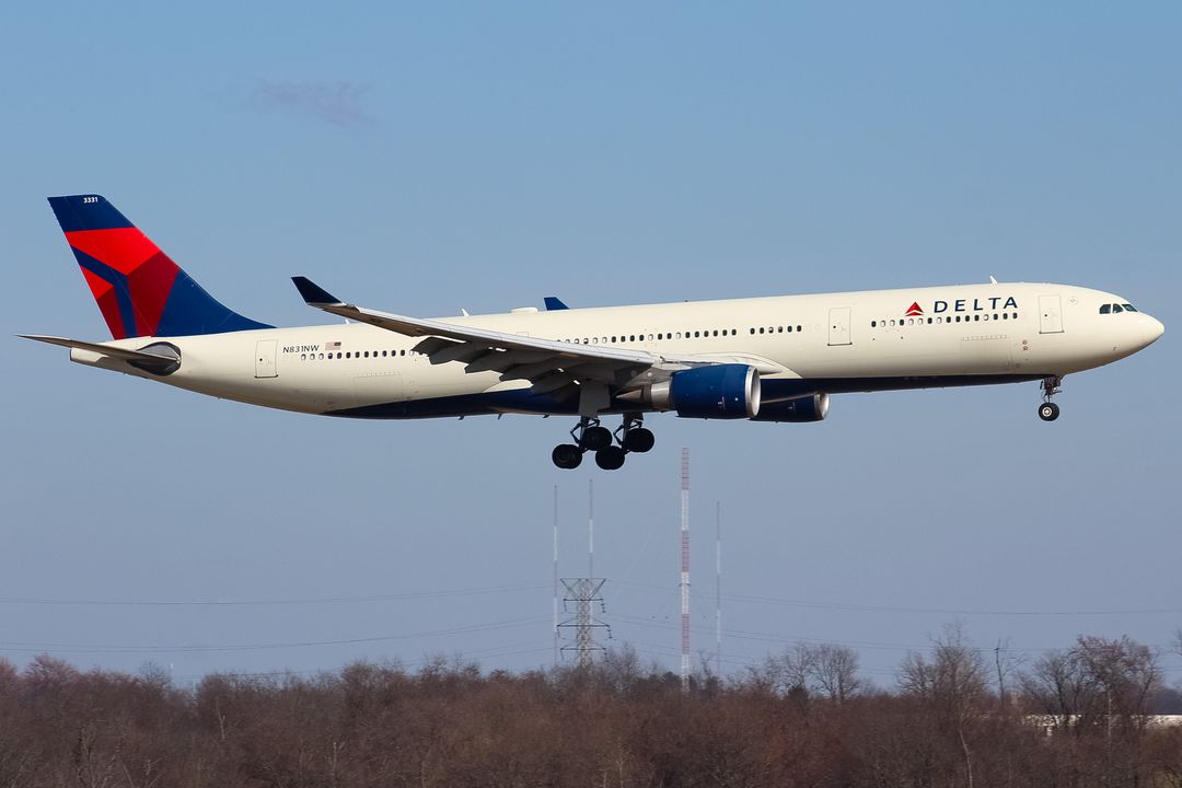 Photo of N831NW - Delta Airlines Airbus A330-300 at CVG on AeroXplorer Aviation Database Photo of N831NW - Delta Airlines Airbus A330-300 at CVG on AeroXplorer Aviation Database