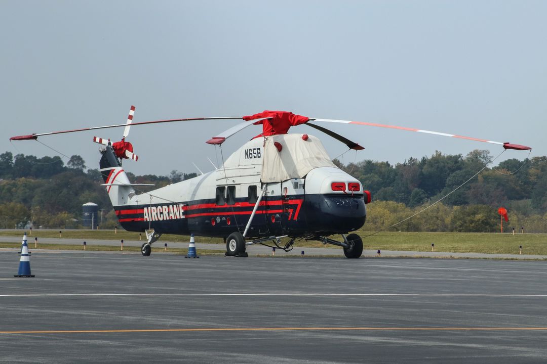 Photo of N65B - Aircrane Sikorsky S-58T at LNS on AeroXplorer Aviation Database Photo of N65B - Aircrane Sikorsky S-58T at LNS on AeroXplorer Aviation Database