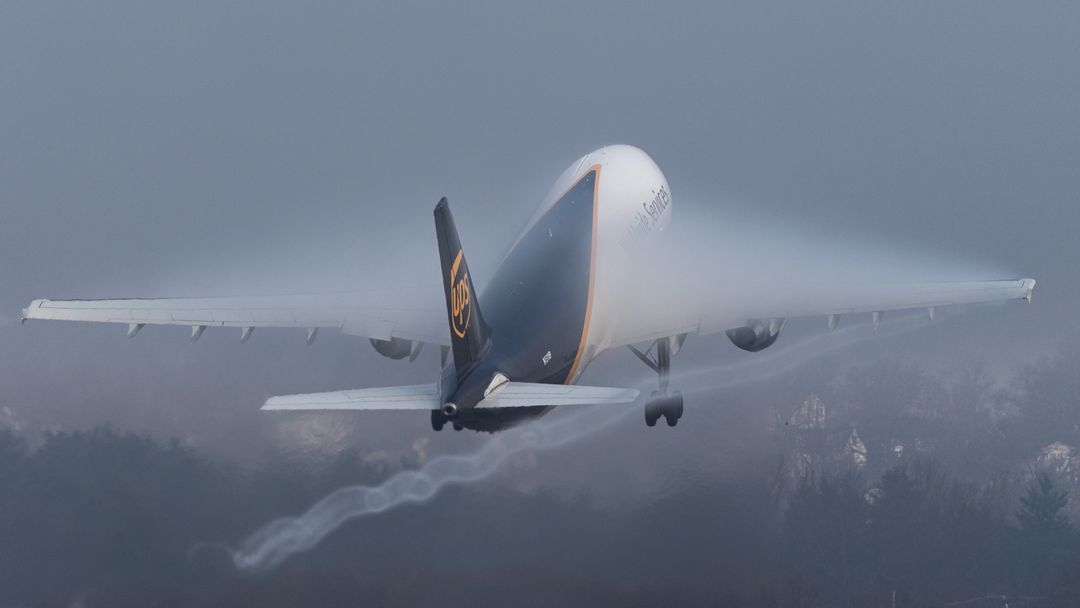 Photo of N131UP - United Parcel Service Airbus A300F-600 at KMHT on AeroXplorer Aviation Database