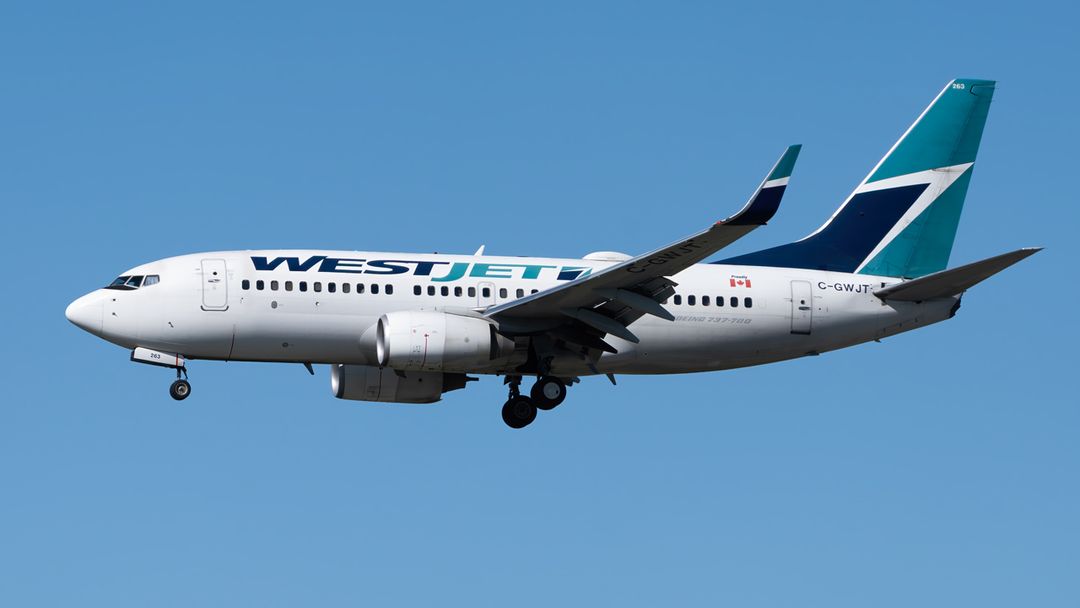 Photo of C-GWJT - WestJet Boeing 737-700 at YVR on AeroXplorer Aviation Database