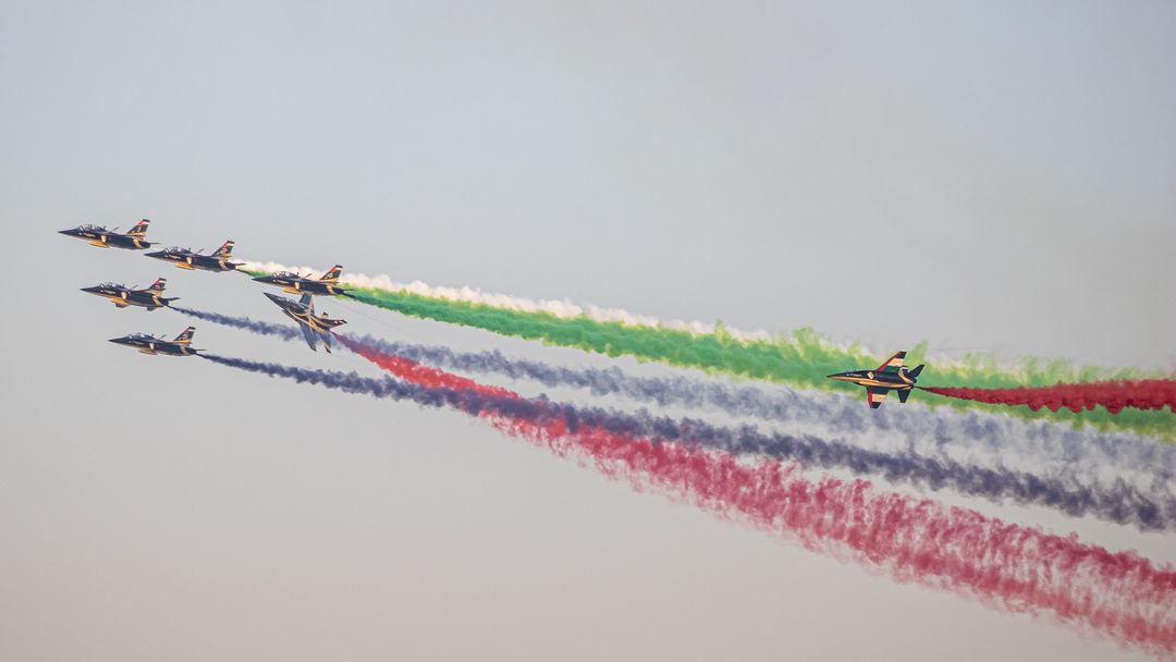 Photo of N/A - UAE - Fursan Al Emarat Hongdu JL-10 at DWC on AeroXplorer Aviation Database