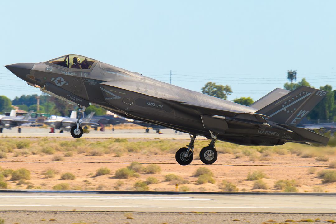 Photo of 170054 - USMC - United States Marine Corp Lockheed Martin F-35B Lightning II at KNYL on AeroXplorer Aviation Database
