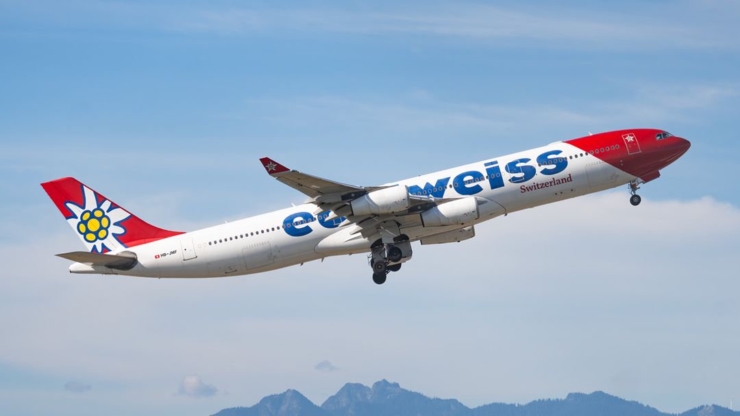 Photo of HB-JMF - Edelweiss Air Airbus A340-300 at YVR on AeroXplorer Aviation Database