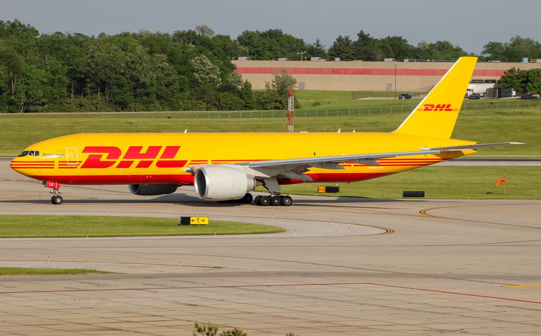 Photo of D-AALO - DHL Boeing 777-F at CVG on AeroXplorer Aviation Database Photo of D-AALO - DHL Boeing 777-F at CVG on AeroXplorer Aviation Database