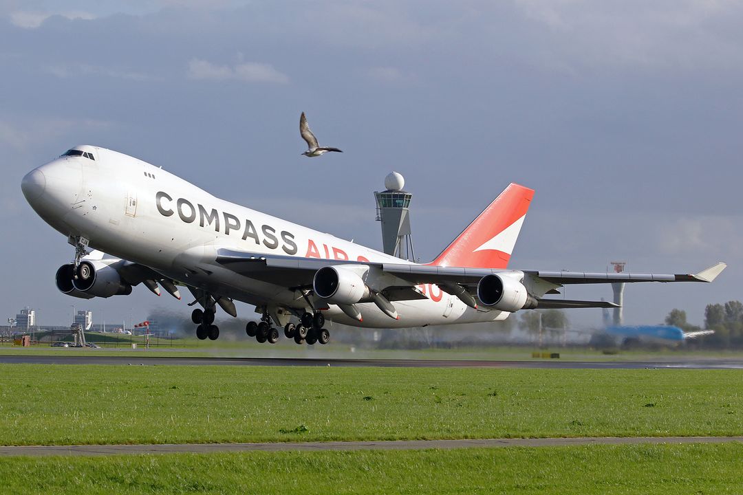 Photo of LZ-CJA - Compass Air Cargo Boeing 747-400F at AMS on AeroXplorer Aviation Database Photo of LZ-CJA - Compass Air Cargo Boeing 747-400F at AMS on AeroXplorer Aviation Database