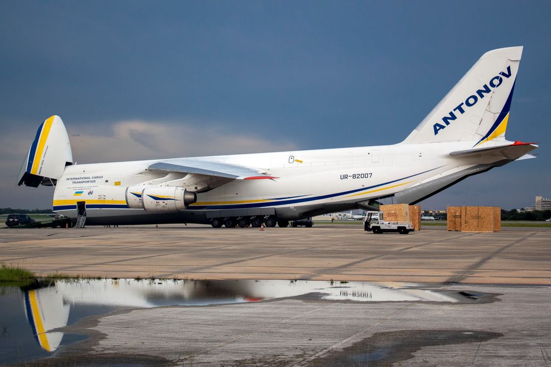 Photo of UR-82007 - Antonov Airlines Antonov An-124 at MCO on AeroXplorer Aviation Database Photo of UR-82007 - Antonov Airlines Antonov An-124 at MCO on AeroXplorer Aviation Database