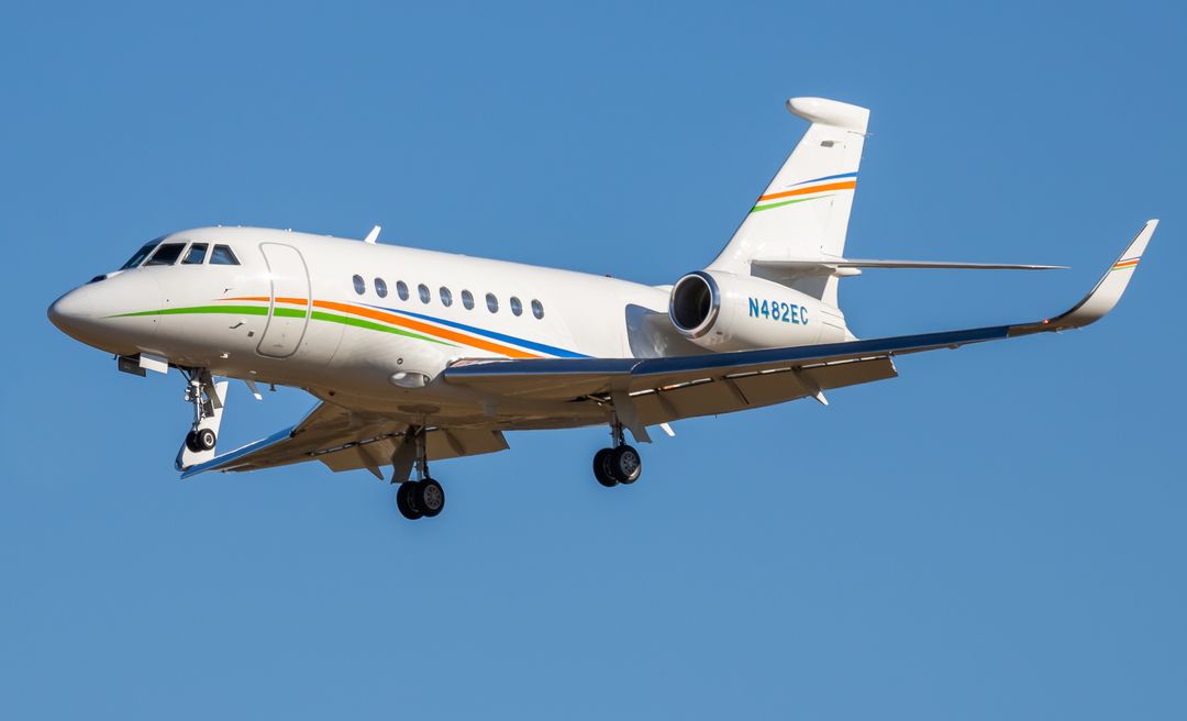 Photo of N482EC - PRIVATE Dassault Falcon 2000EX at BWI on AeroXplorer Aviation Database Photo of N482EC - PRIVATE Dassault Falcon 2000EX at BWI on AeroXplorer Aviation Database