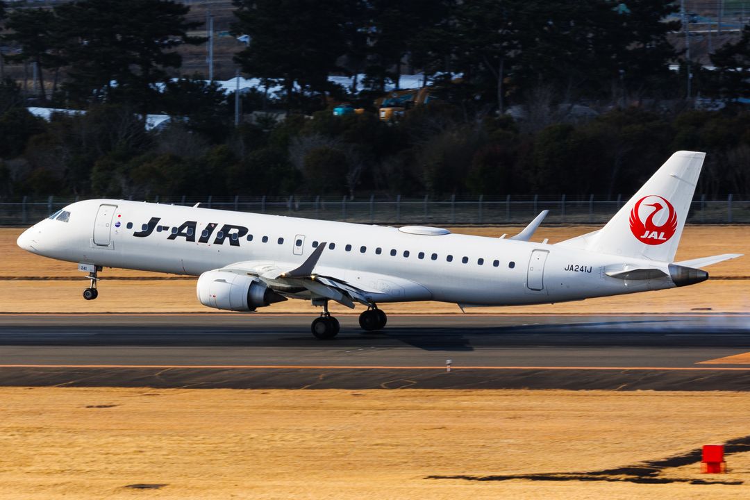 Photo of JA241J - J-Air Embraer E190 at SDJ on AeroXplorer Aviation Database