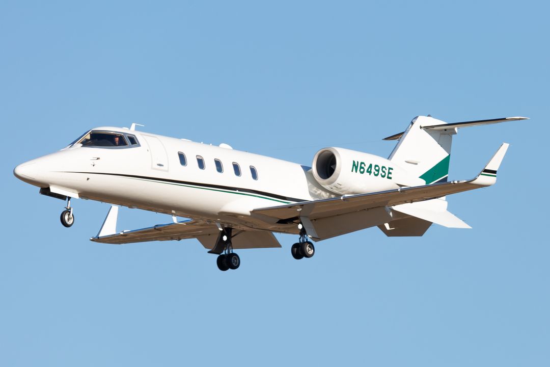Photo of N949SE - Northrop Grumman Learjet 60 at BWI on AeroXplorer Aviation Database Photo of N949SE - Northrop Grumman Learjet 60 at BWI on AeroXplorer Aviation Database