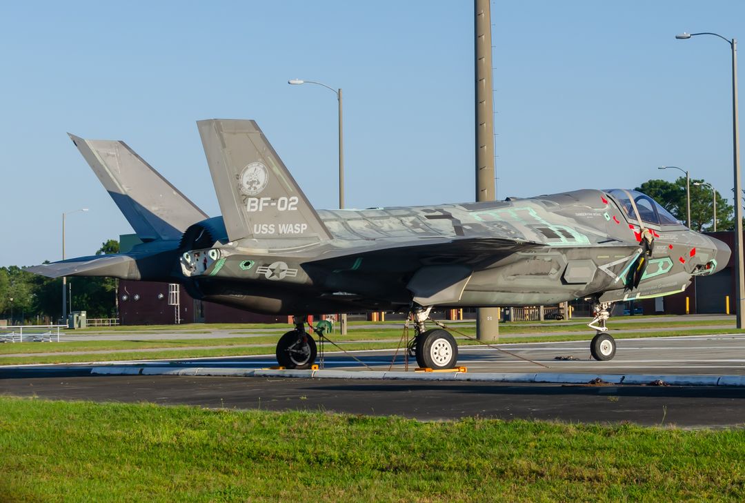 Photo of BF02 - USMC - United States Marine Corp Lockheed Martin F-35 Lightning at NPA on AeroXplorer Aviation Database