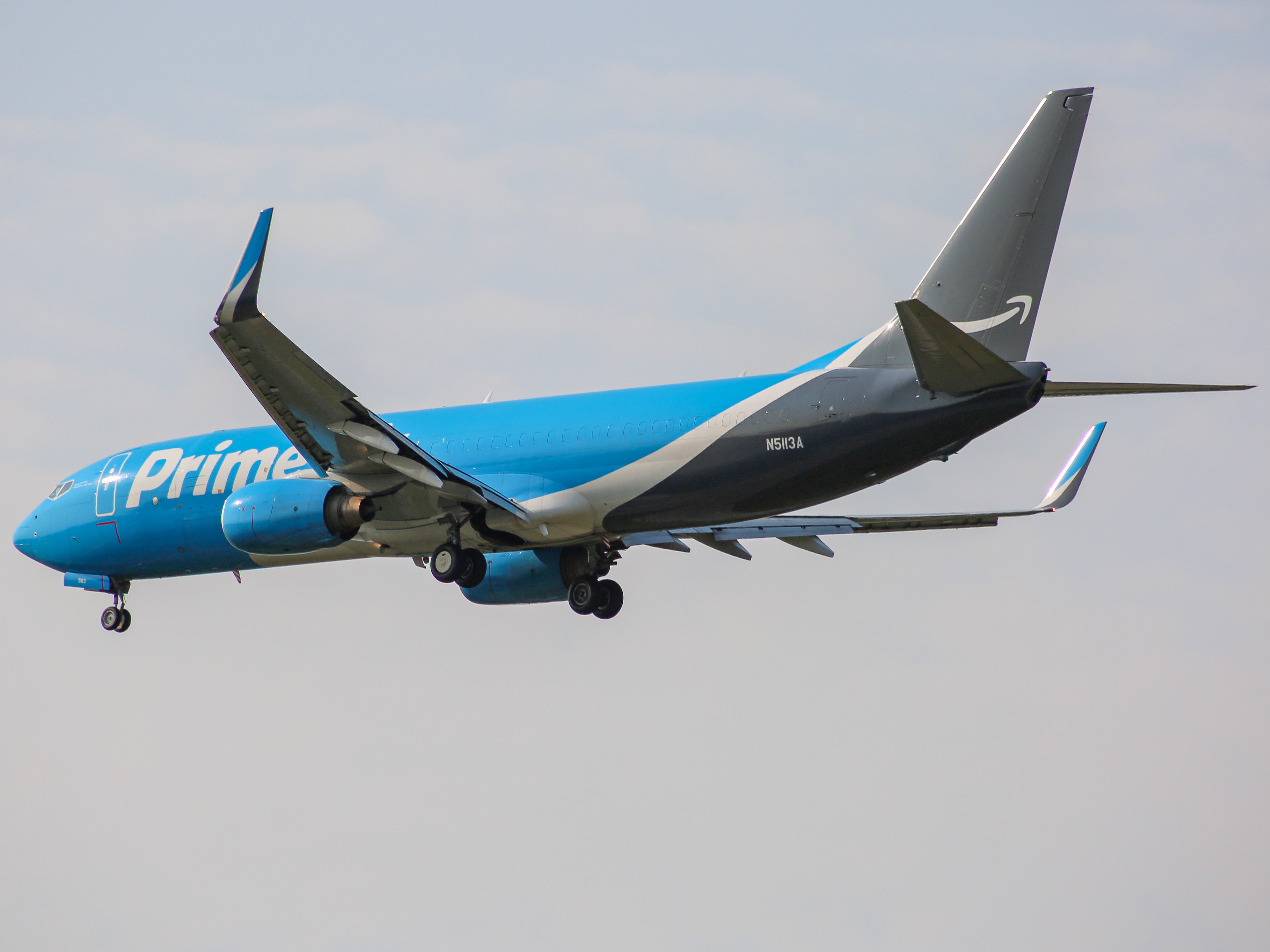 Full size: Prime Air Boeing 737-800 N5113A at Baltimore/Washington International Thurgood Marshall Airport