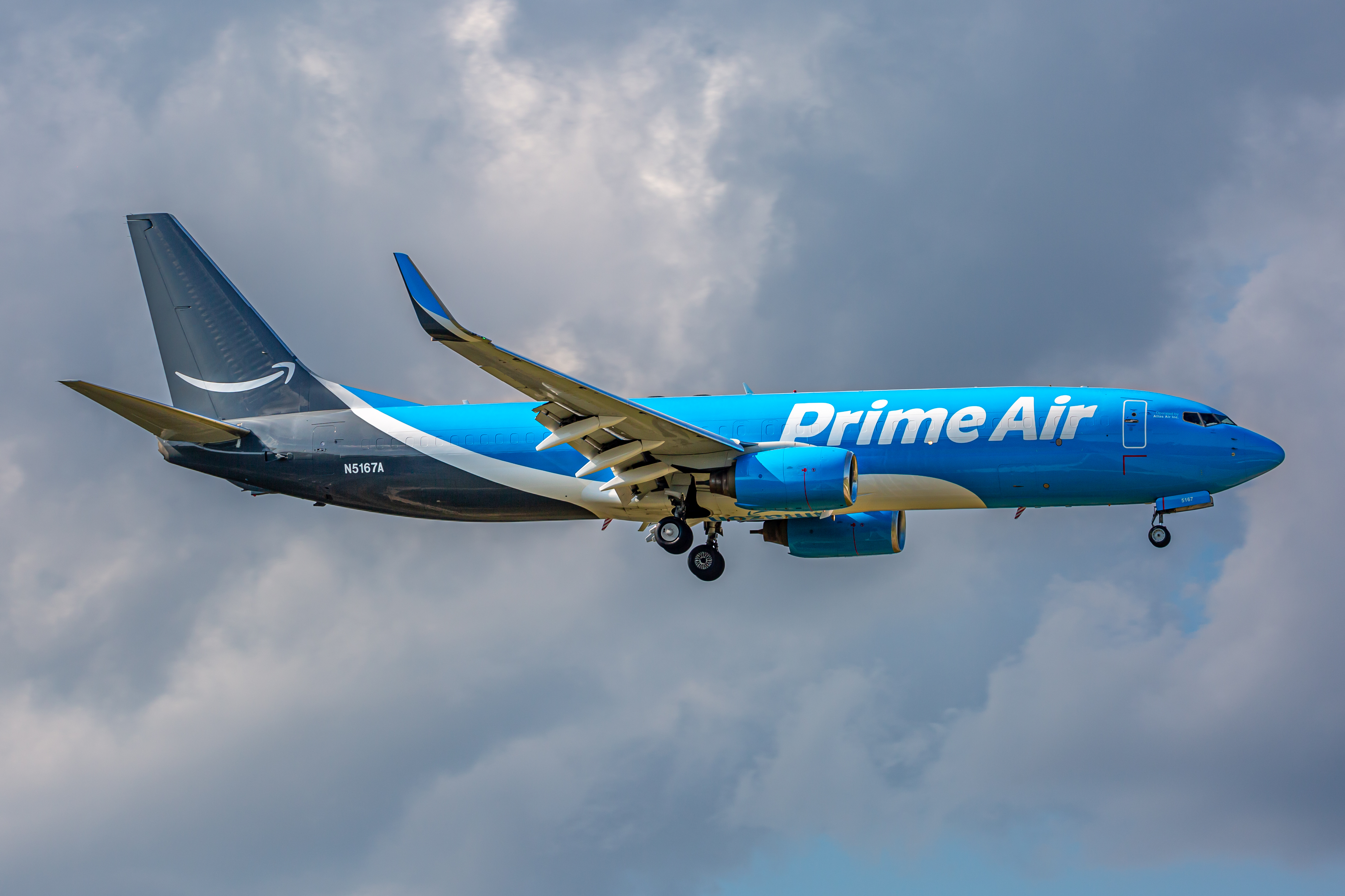 Full size: Prime Air Boeing 737-800 N5167A at Baltimore/Washington International Thurgood Marshall Airport