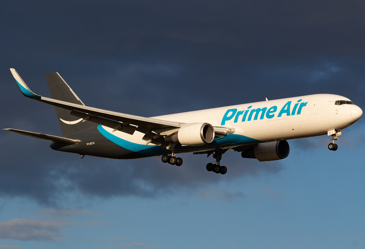Full size: Prime Air Boeing 767-300F N1487A at Tampa International Airport