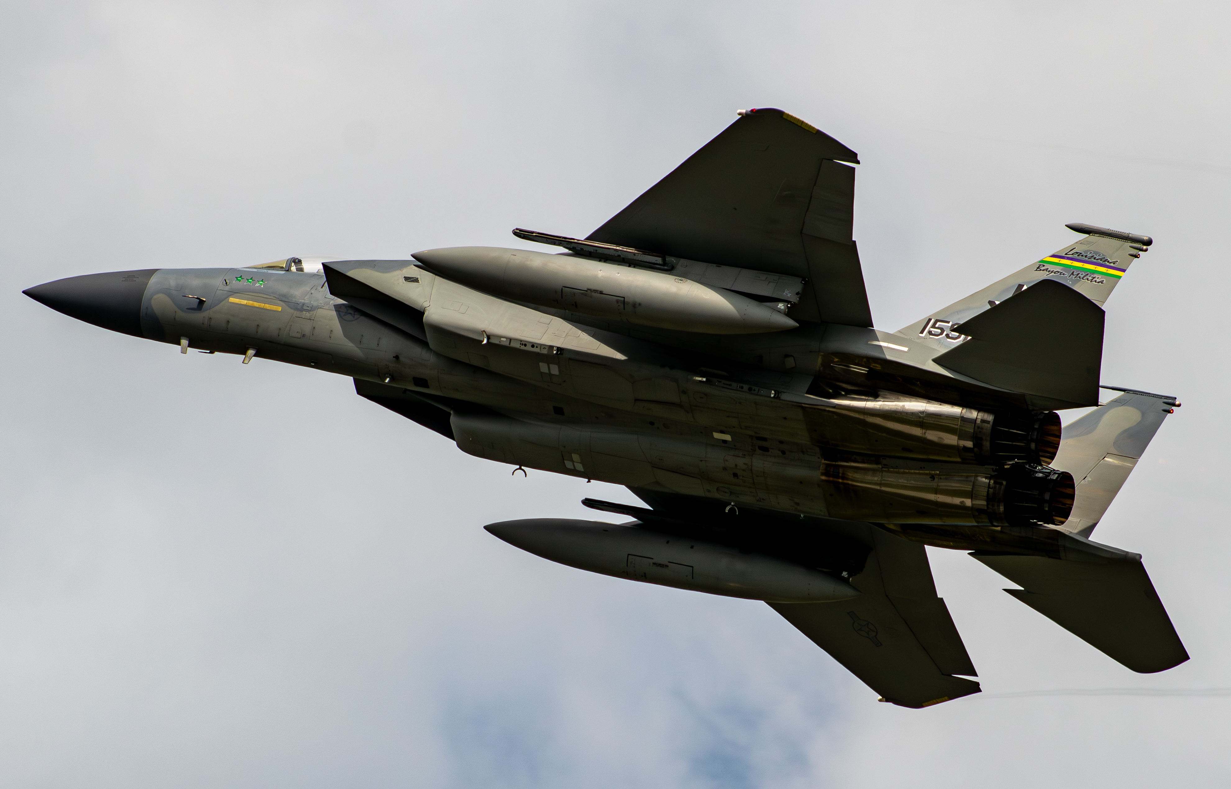 Full size: USAF - United States Air Force McDonnell Douglas F-15 Eagle 85102 at Blackpool International Airport