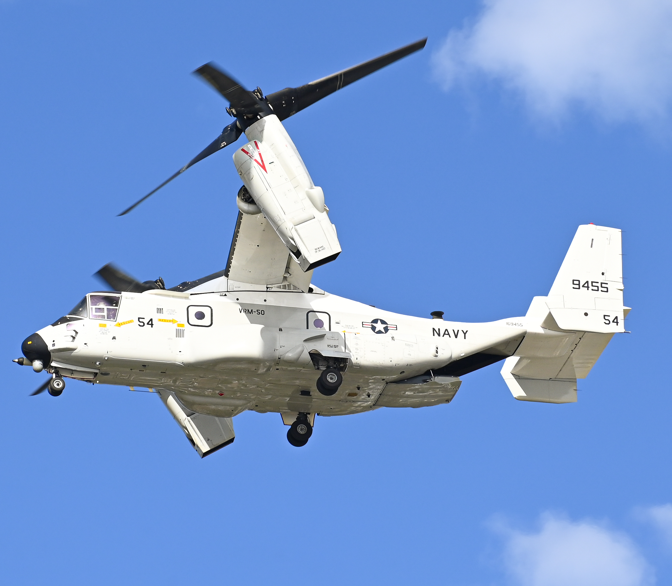 Full size: USN - United States Navy Bell Boeing CMV-22B Osprey 169455 at North Island NAS