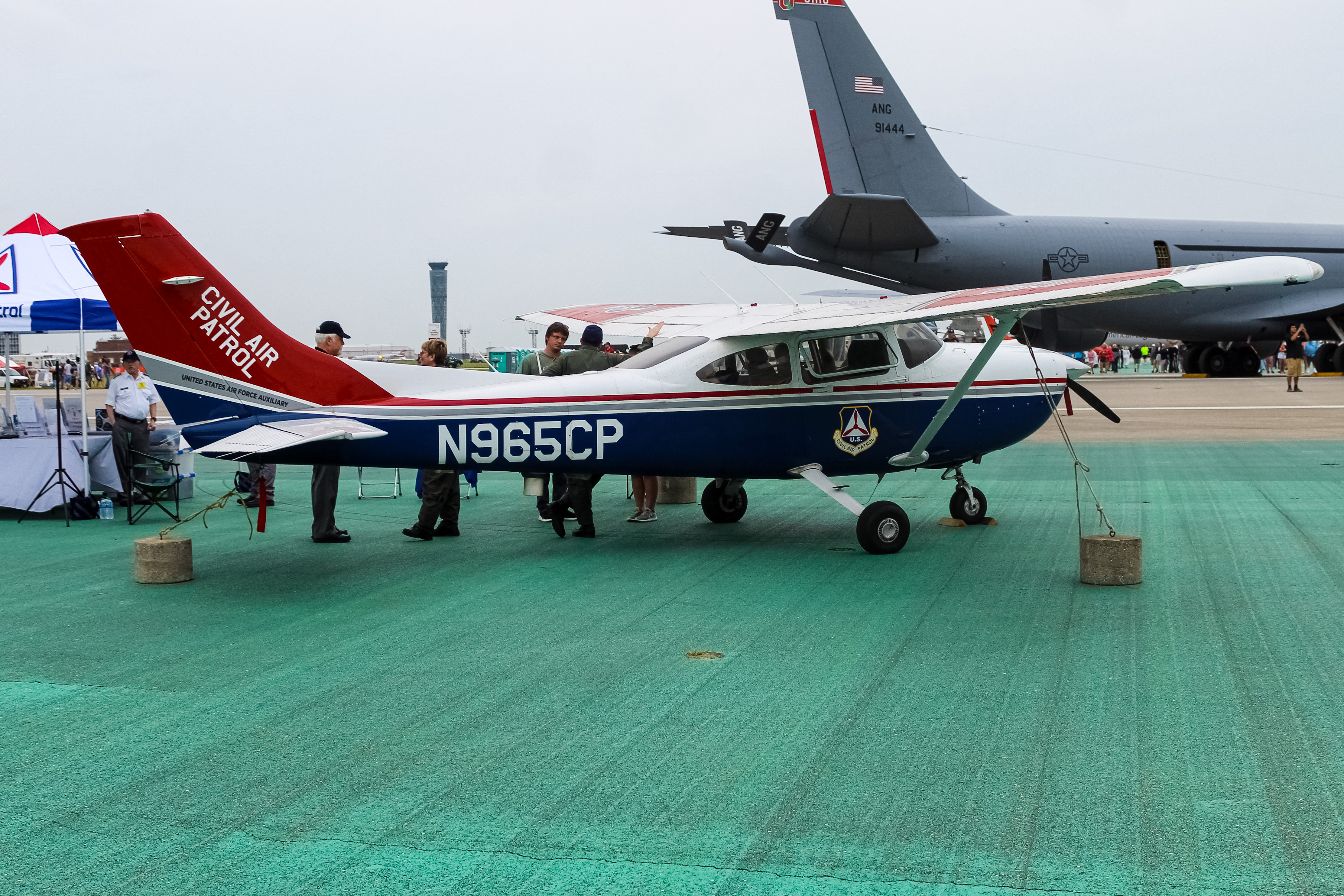 Full size: Civil Air Patrol  Cessna 182 Skylane N965CP at James M Cox Dayton International Airport