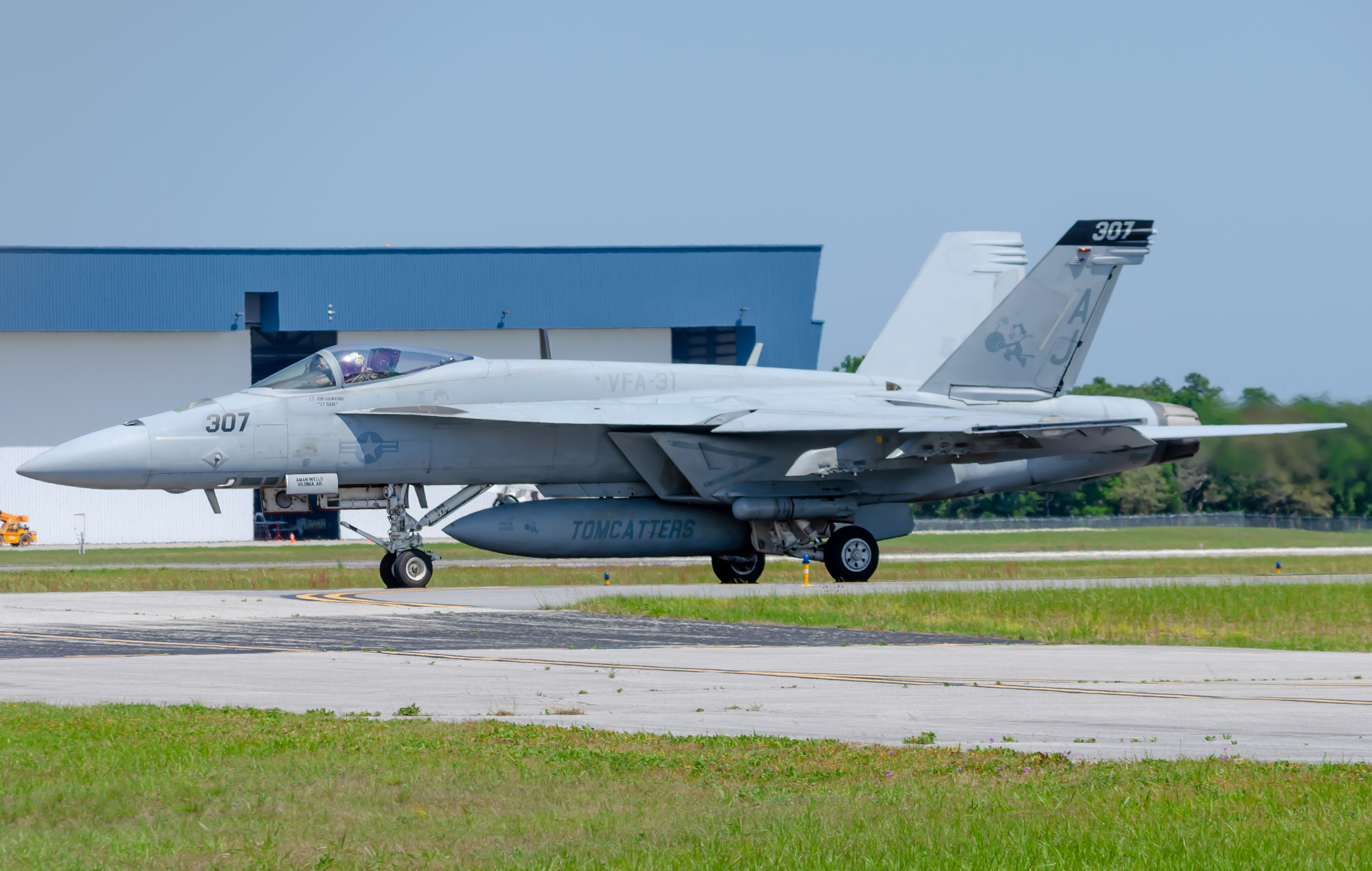 Full size: USN - United States Navy Boeing F/A-18E/F Super Hornet 166778 at Pensacola International Airport