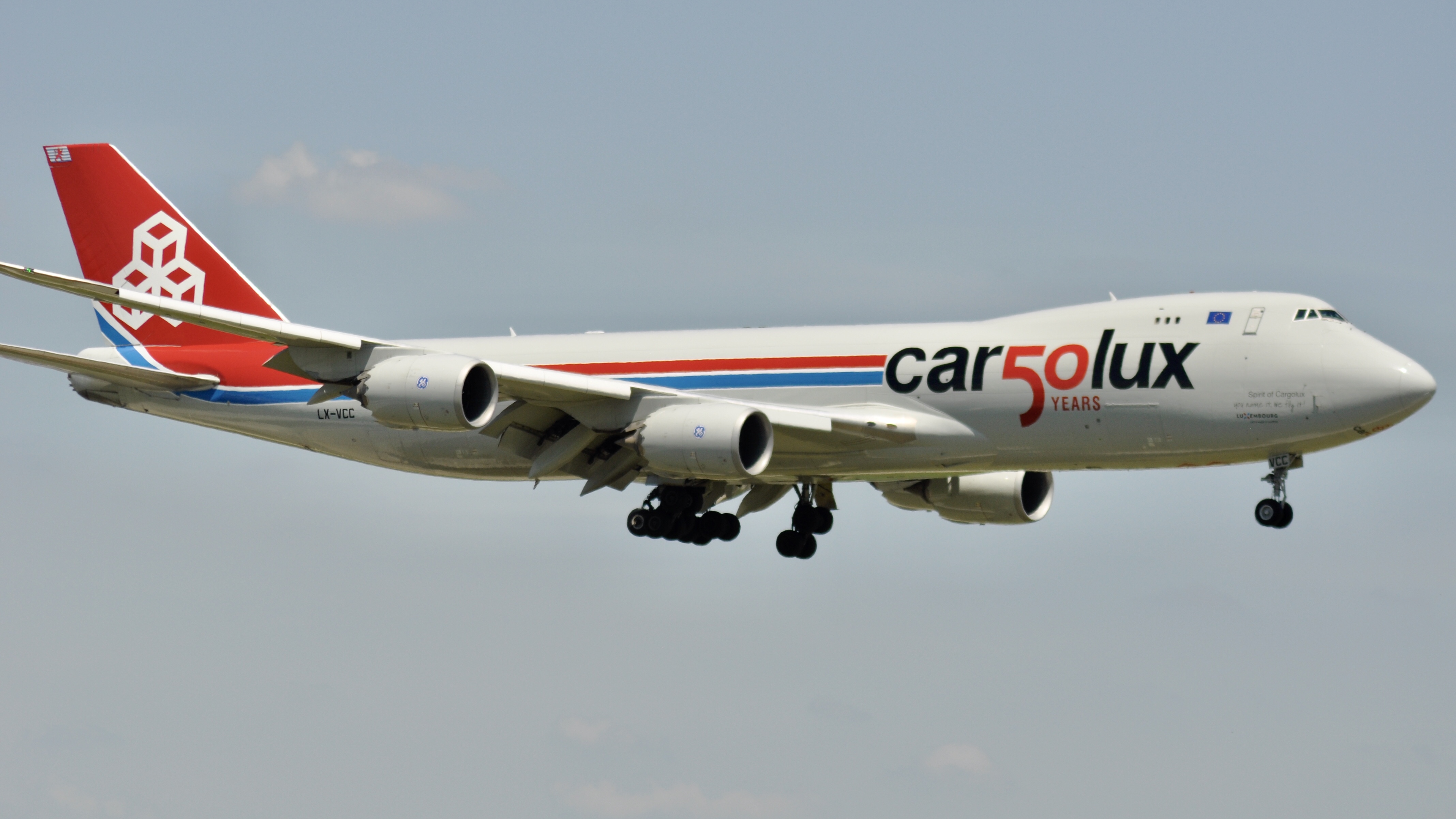 Full size: CargoLux Boeing 747-8F LX-VCC at Chicago O'Hare International Airport