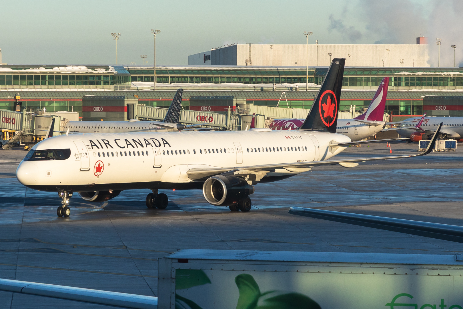 Full size: Air Canada Airbus A321-200 C-FFGZ at Lester B Pearson International Airport