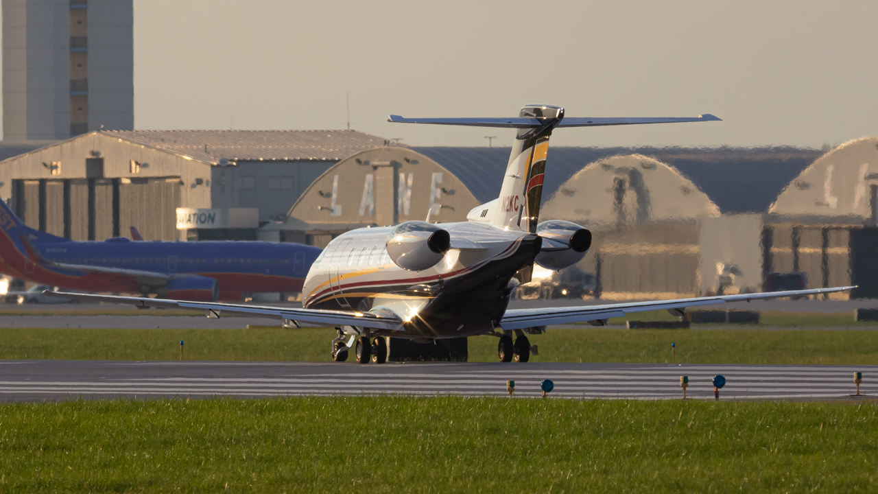 Full size: PRIVATE Pilatus PC-24 N2KC at John Glenn Columbus International Airport