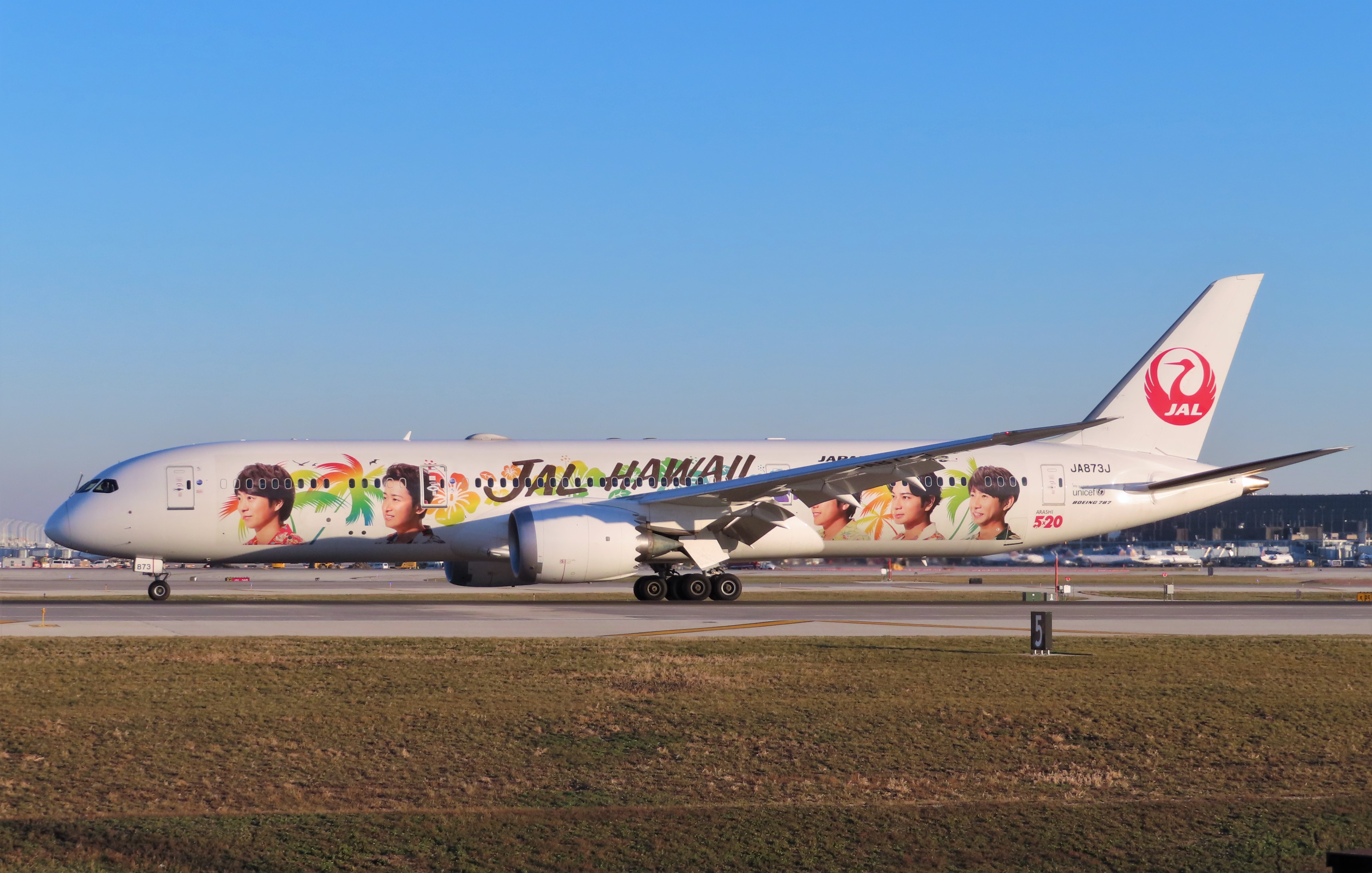 Full size: Japan Airlines  Boeing 787-9 JA873J at Chicago O'Hare International Airport