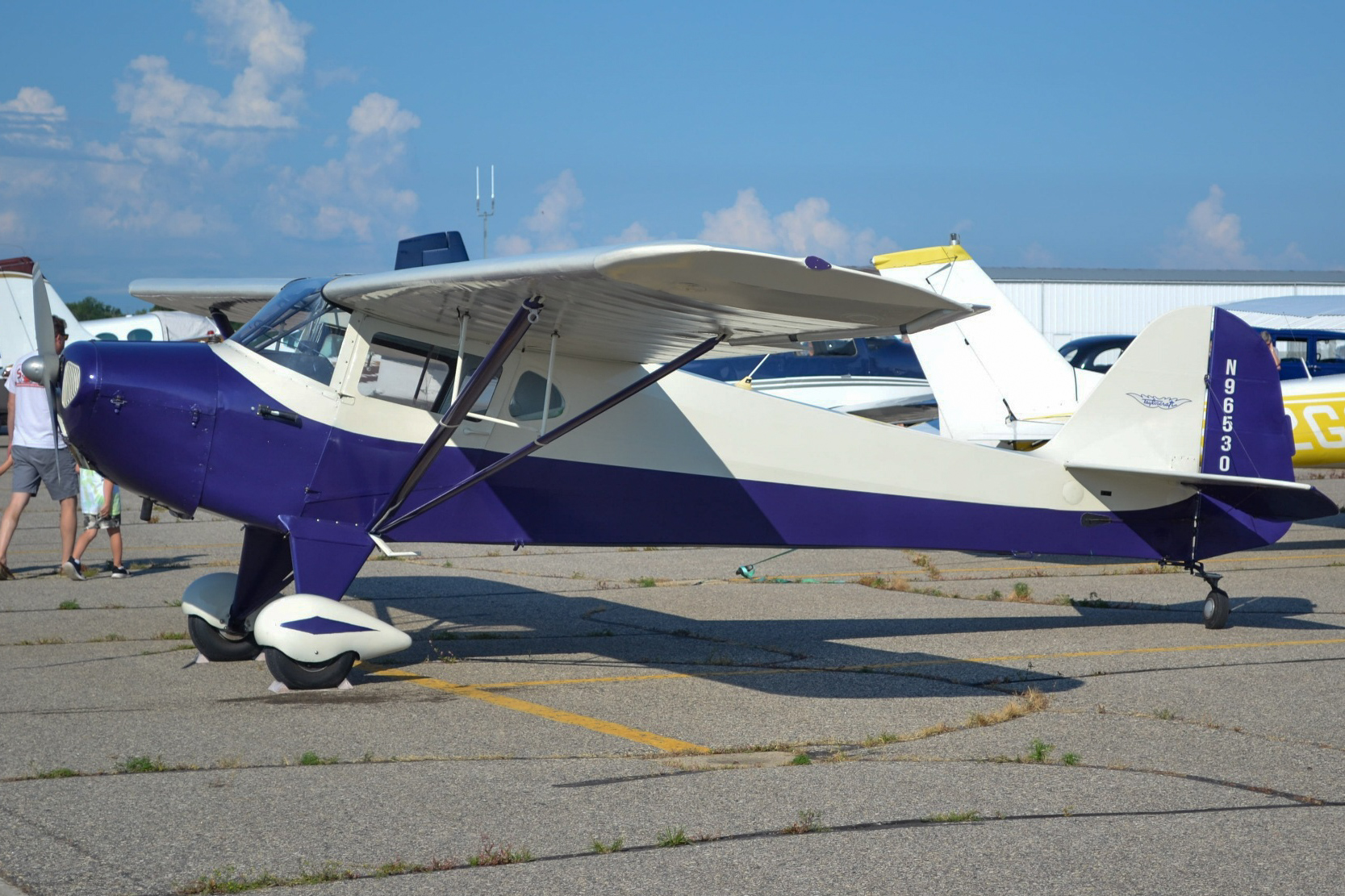 Full size: PRIVATE Cessna 140 N96530 at Detroit Lakes Airport