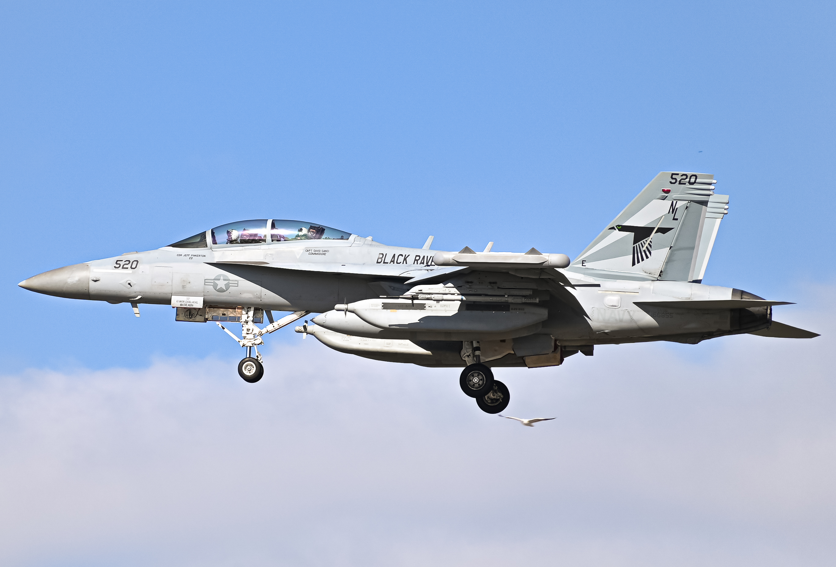 Full size: USN - United States Navy Boeing EA-18G Growler 166855 at North Island NAS