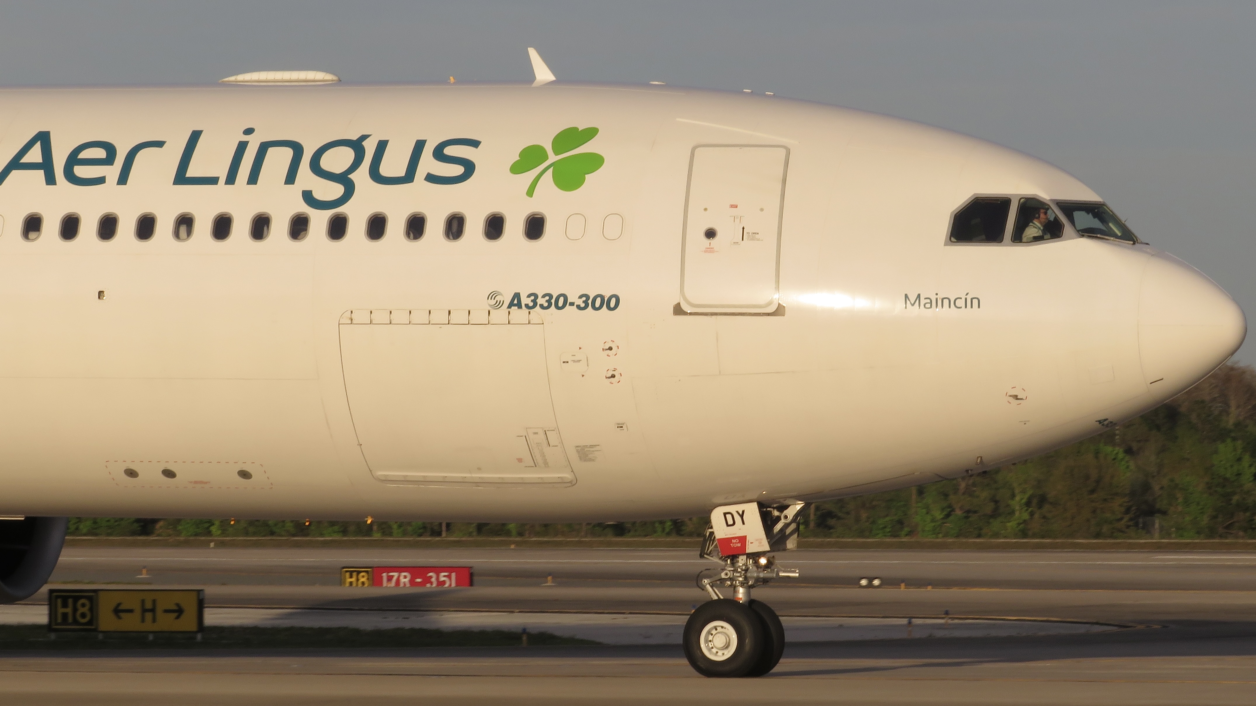 Full size: Aer Lingus Airbus A330-300 G-EIDY at Orlando International Airport