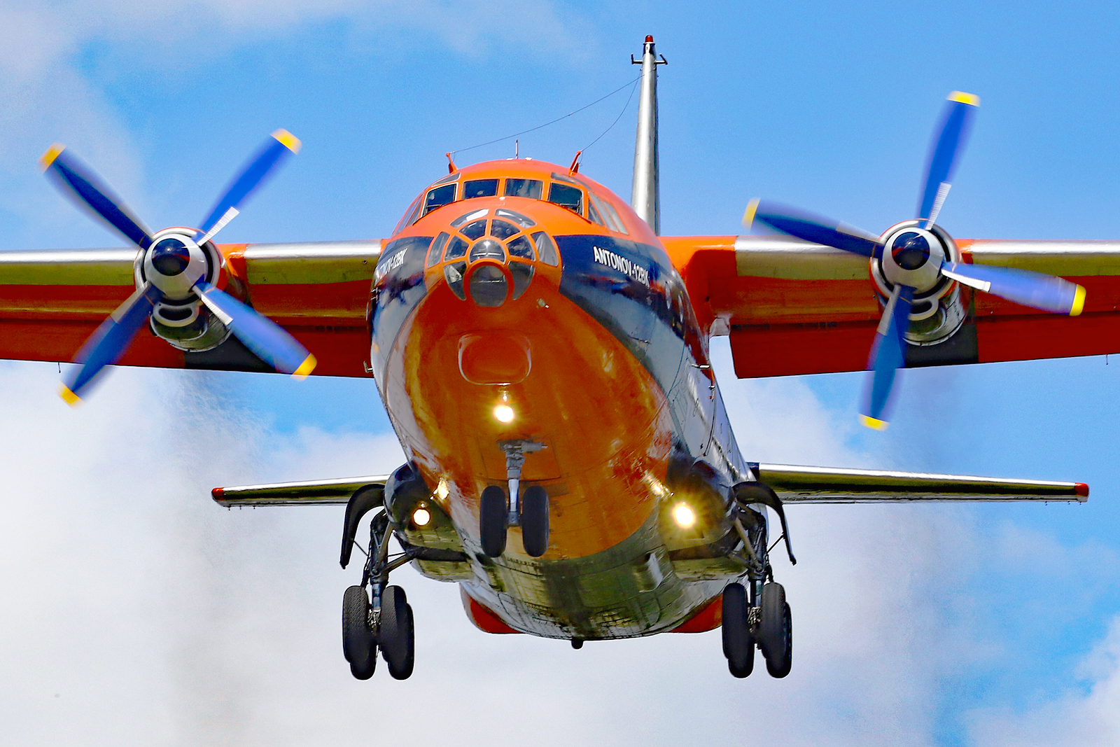 Full size: Cavok Air Antonov An-12 UR-CKL at Eindhoven Airport