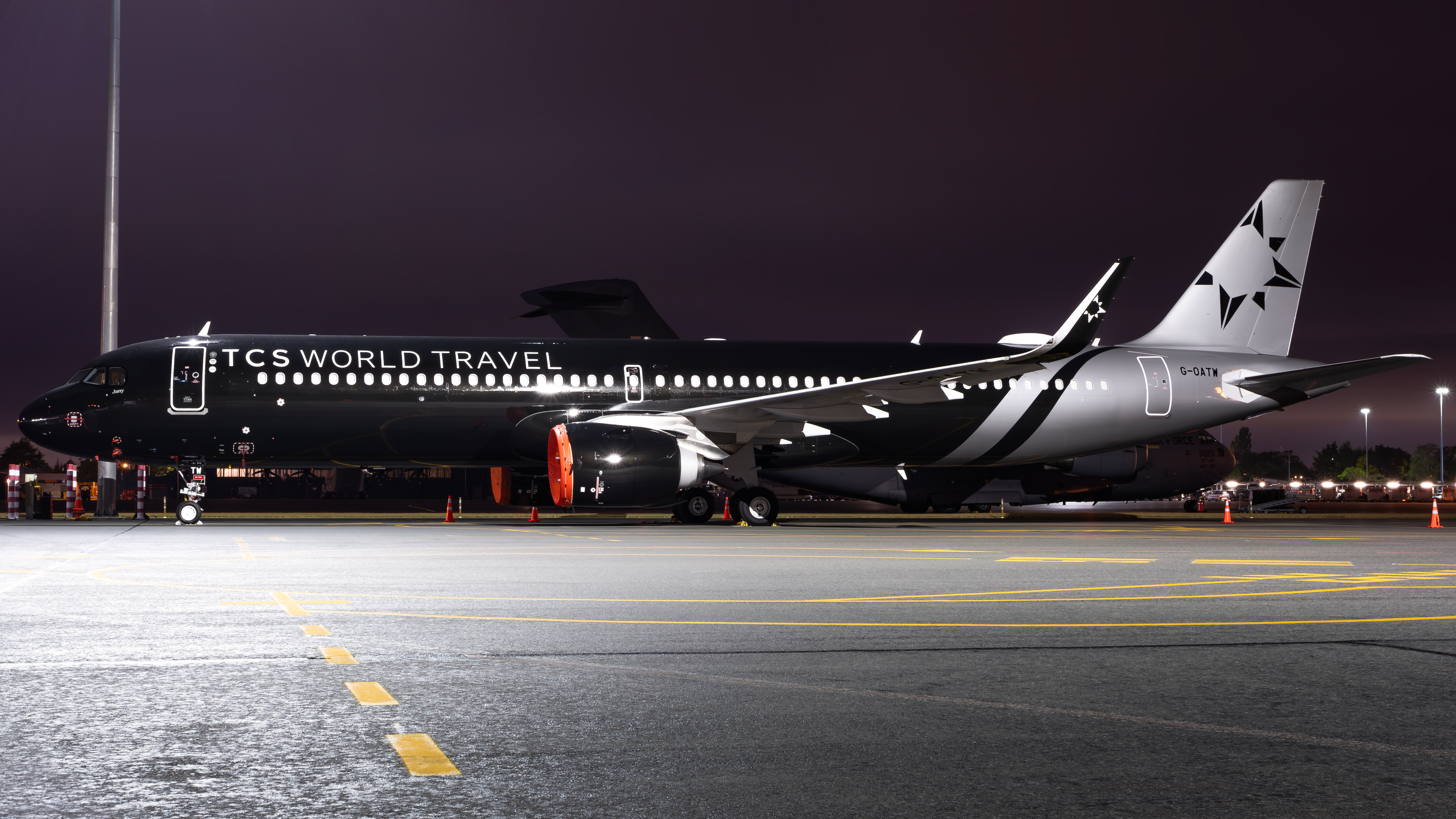 Full size: TCS World Travel Airbus A321NEO G-OATW at Christchurch International Airport