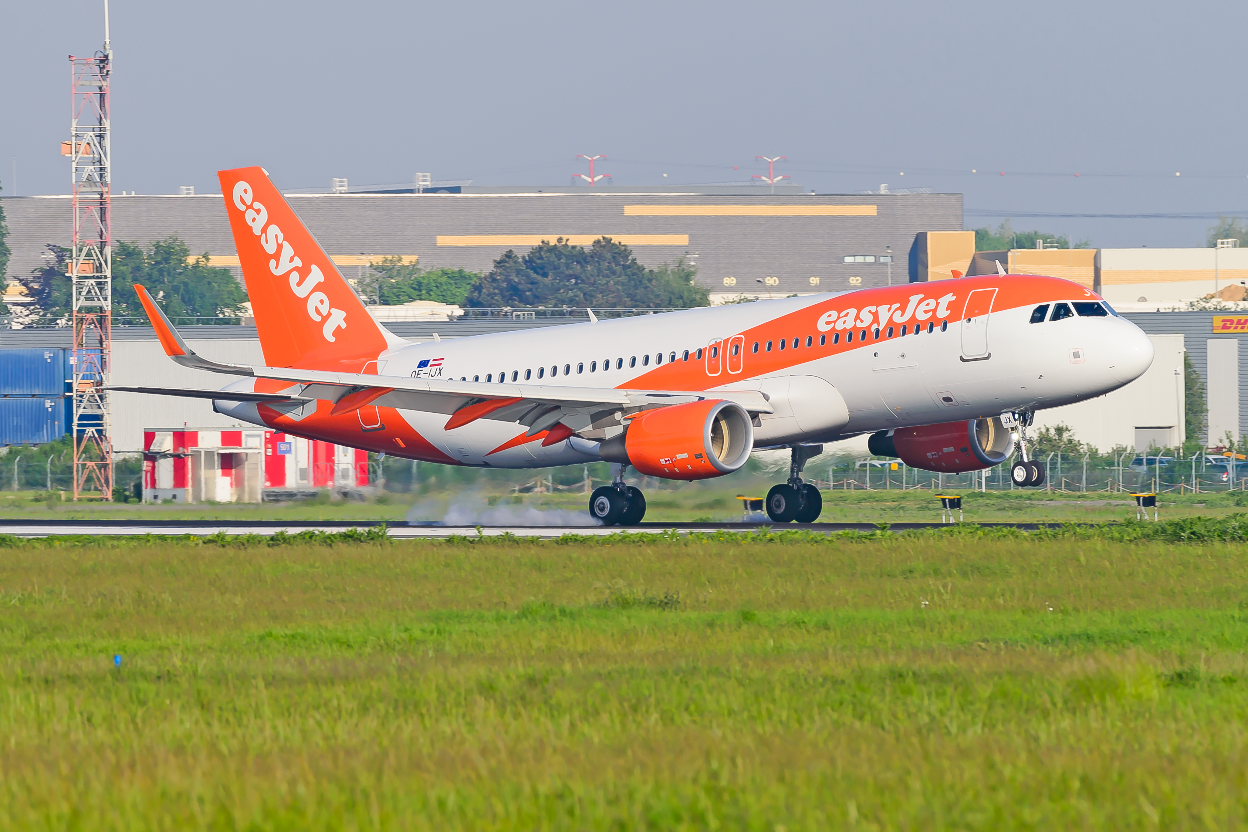 Full size: EasyJet Airbus A320 OE-IJX at Paris Orly Airport