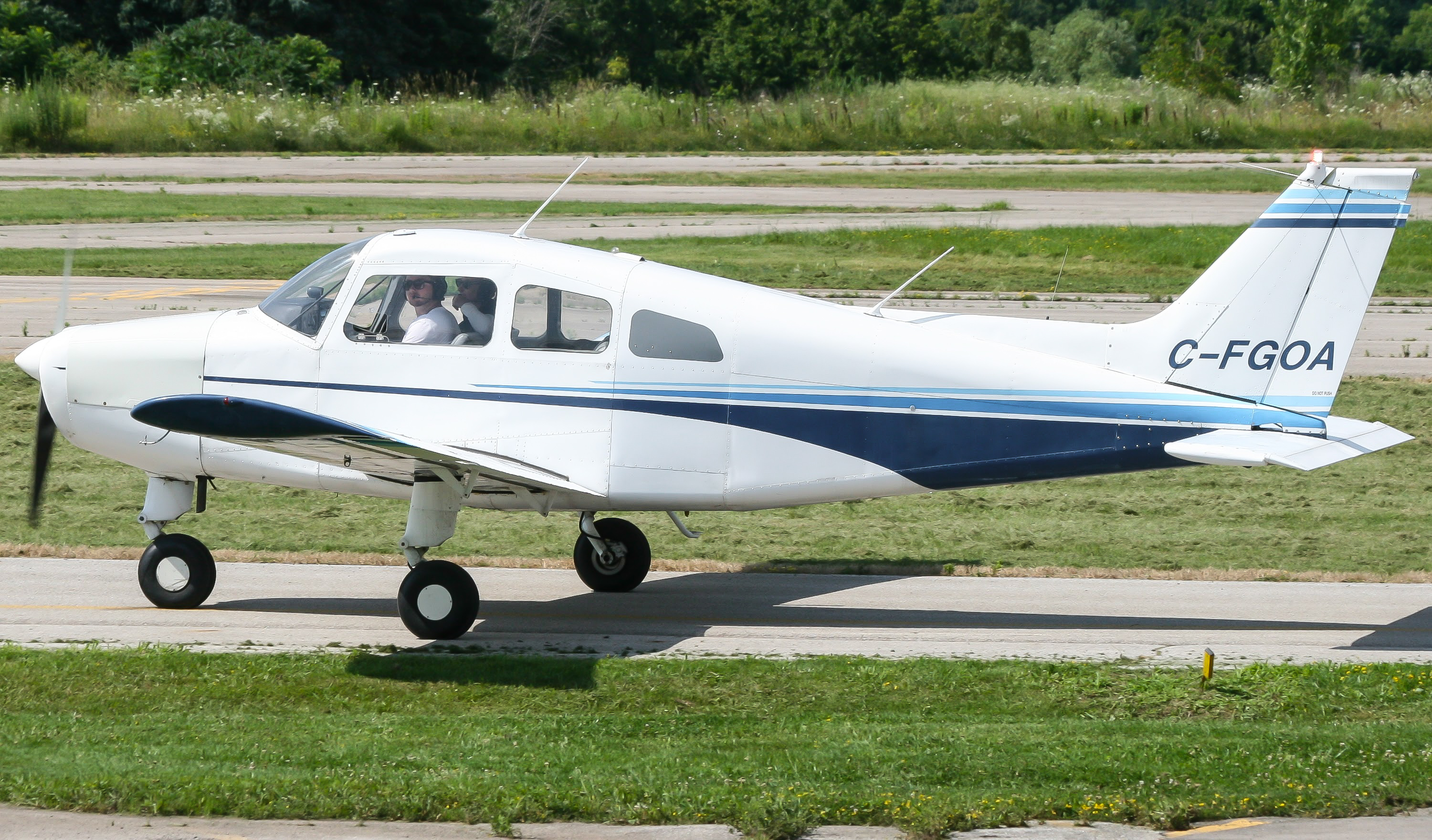 Full size: PRIVATE Beechcraft A23-19 Musketeer Sport III C-FGOA at 