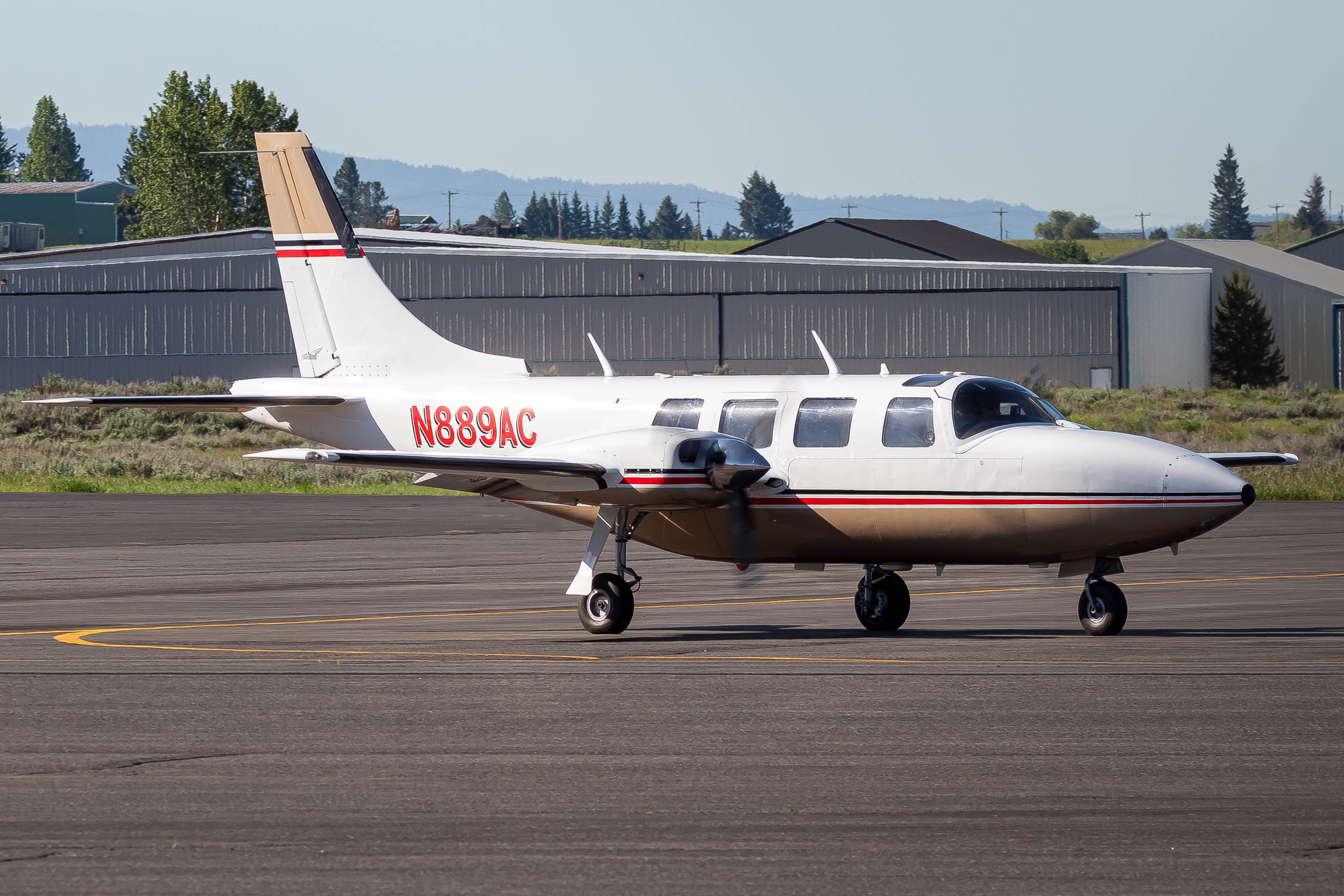 Full size: PRIVATE Piper 60 N889AC at Mc Call Municipal Airport