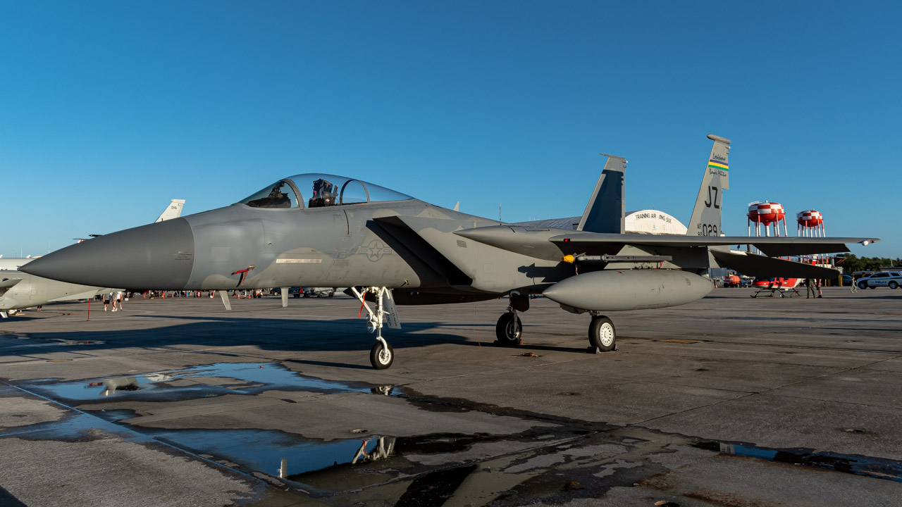Full size: US Air Force McDonnell Douglas F-15 Eagle 80-0029 at Pamplona Airport