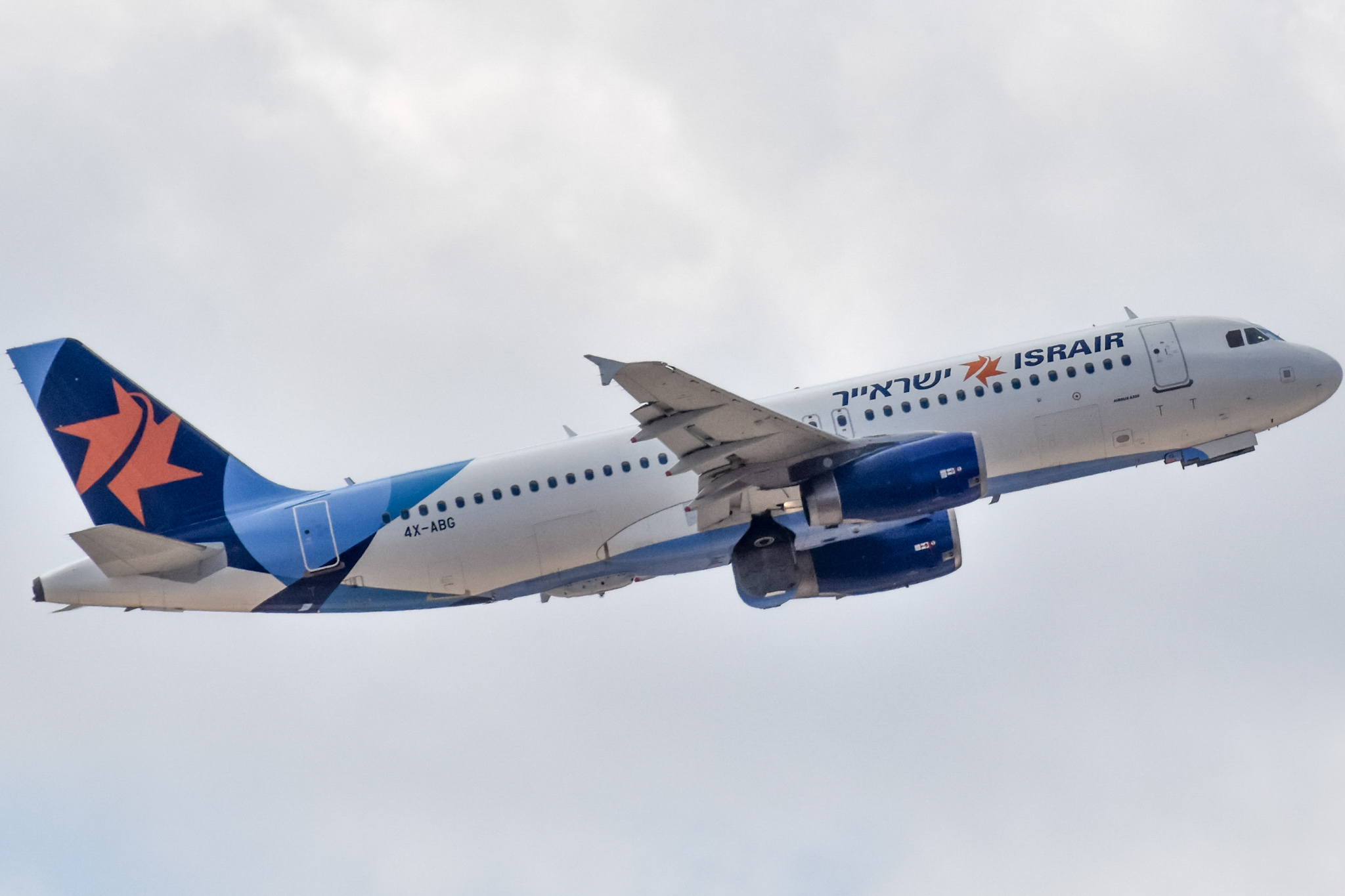 Full size: IsrAir Airbus A320 4x-abg at Tel Aviv-Ben Gurion Airport