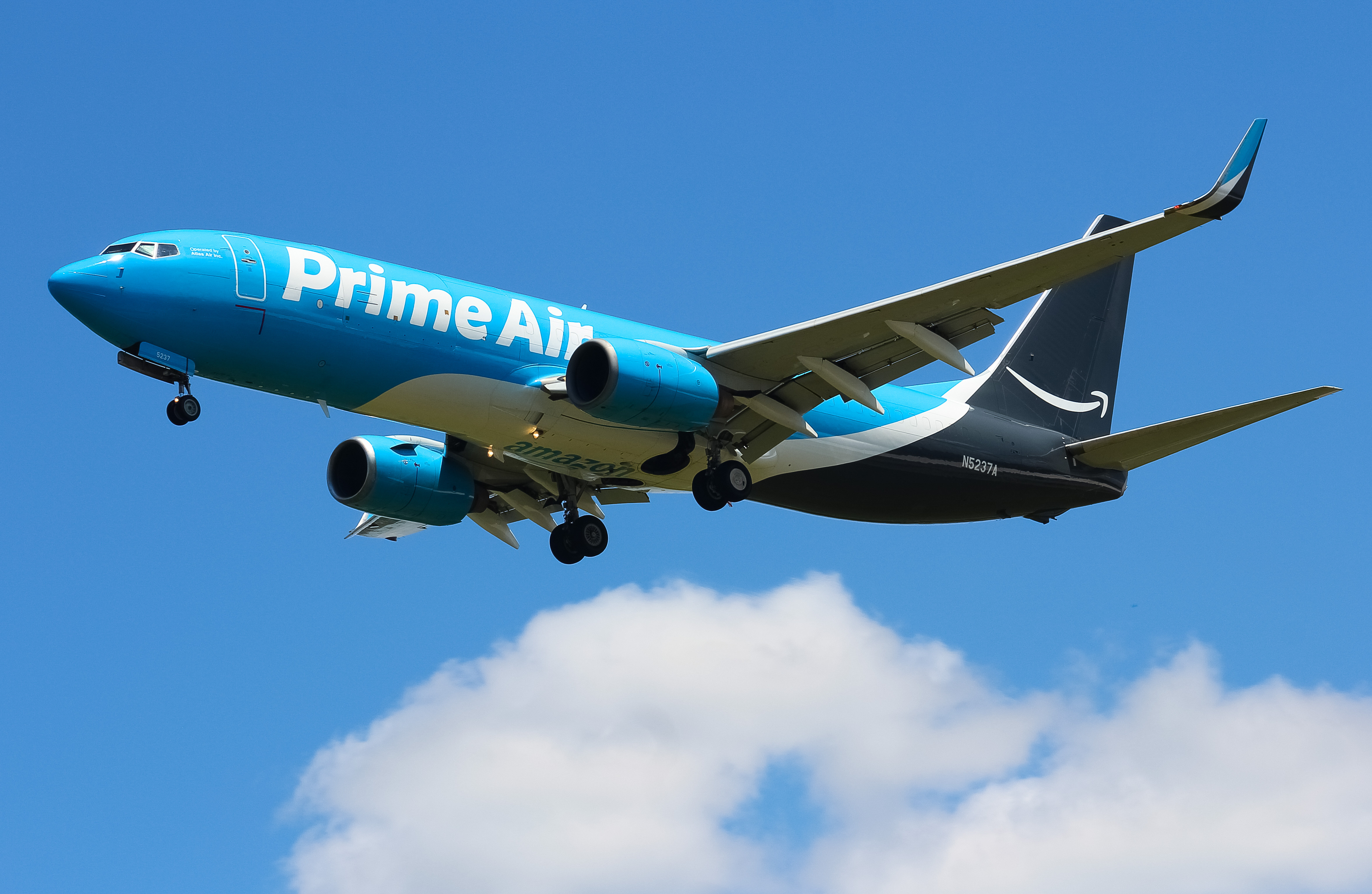 Full size: Prime Air Boeing 737-800 N5237A at Cincinnati/Northern Kentucky International Airport