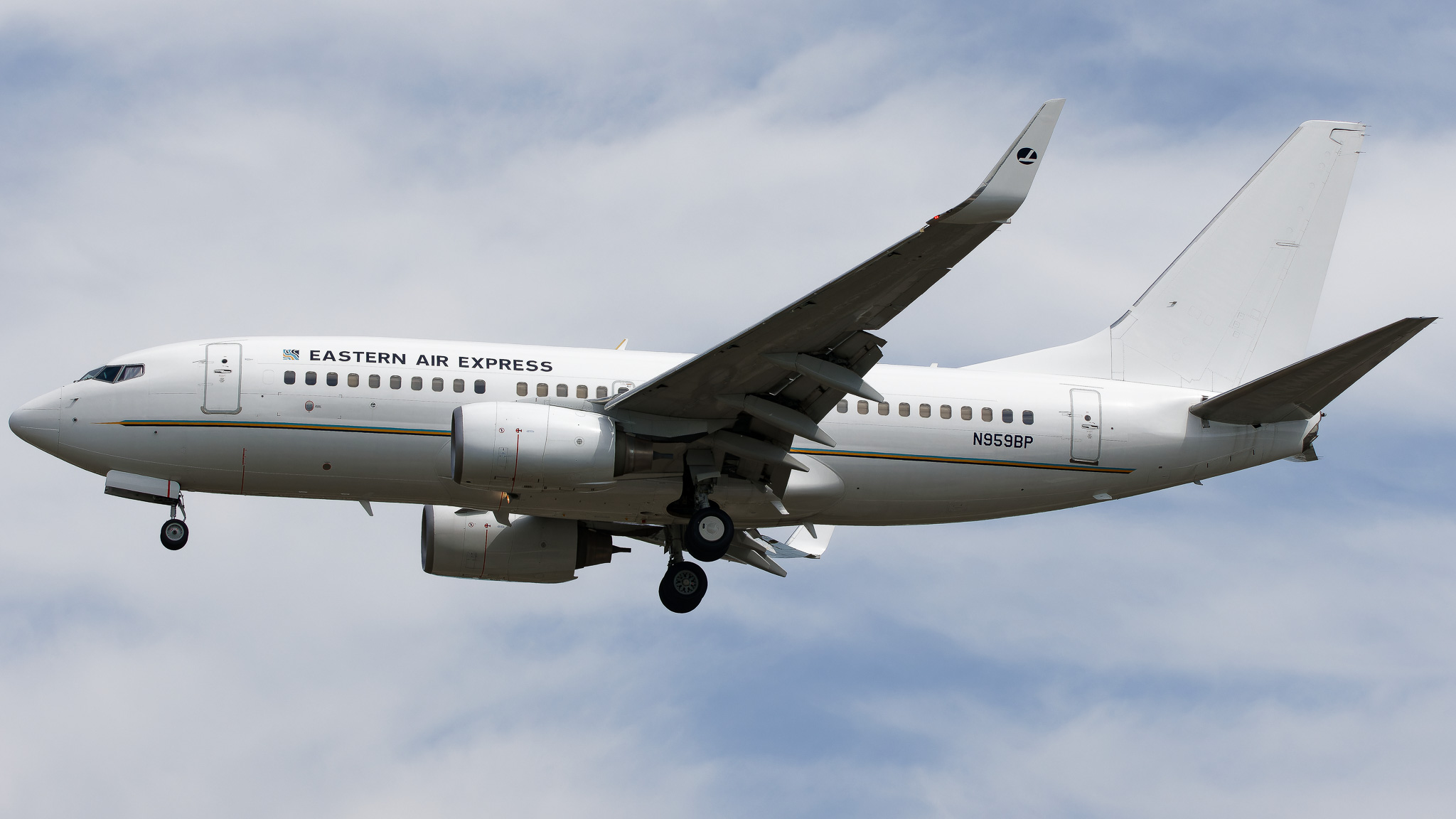 Full size: Eastern Air Express Boeing 737-700 N959BP at St. Petersburg Clearwater International Airport