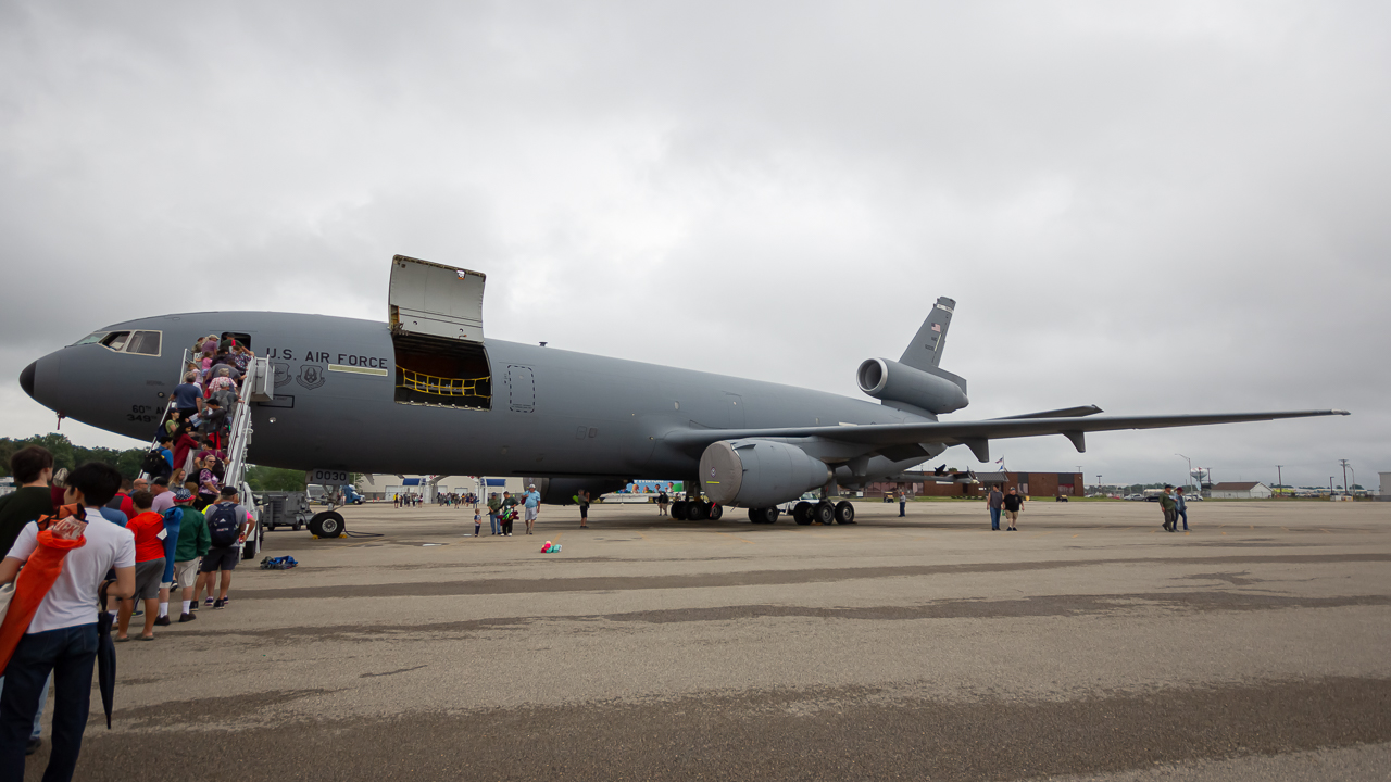 Full size: USAF - United States Air Force McDonnell Douglas KC-10 Extender 86-0030 at James M Cox Dayton International Airport