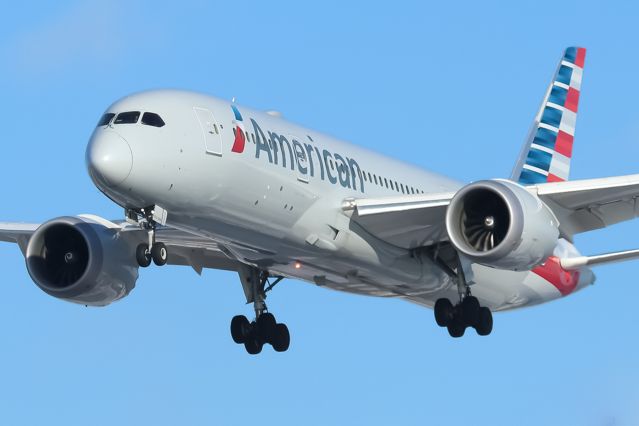 Full size: American Airlines Boeing 787-8 N815AA at Philadelphia International Airport