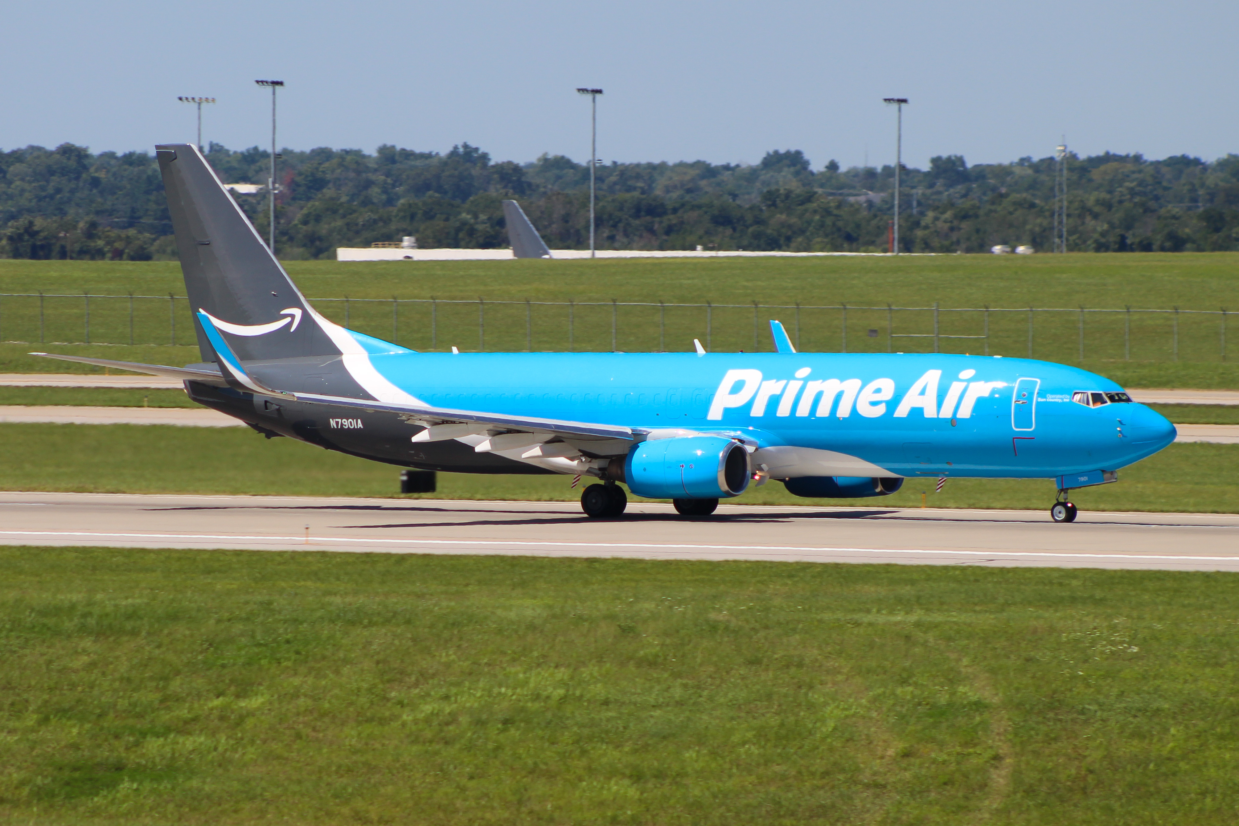 Full size: Prime Air Boeing 737-800 N7901A at Cincinnati/Northern Kentucky International Airport