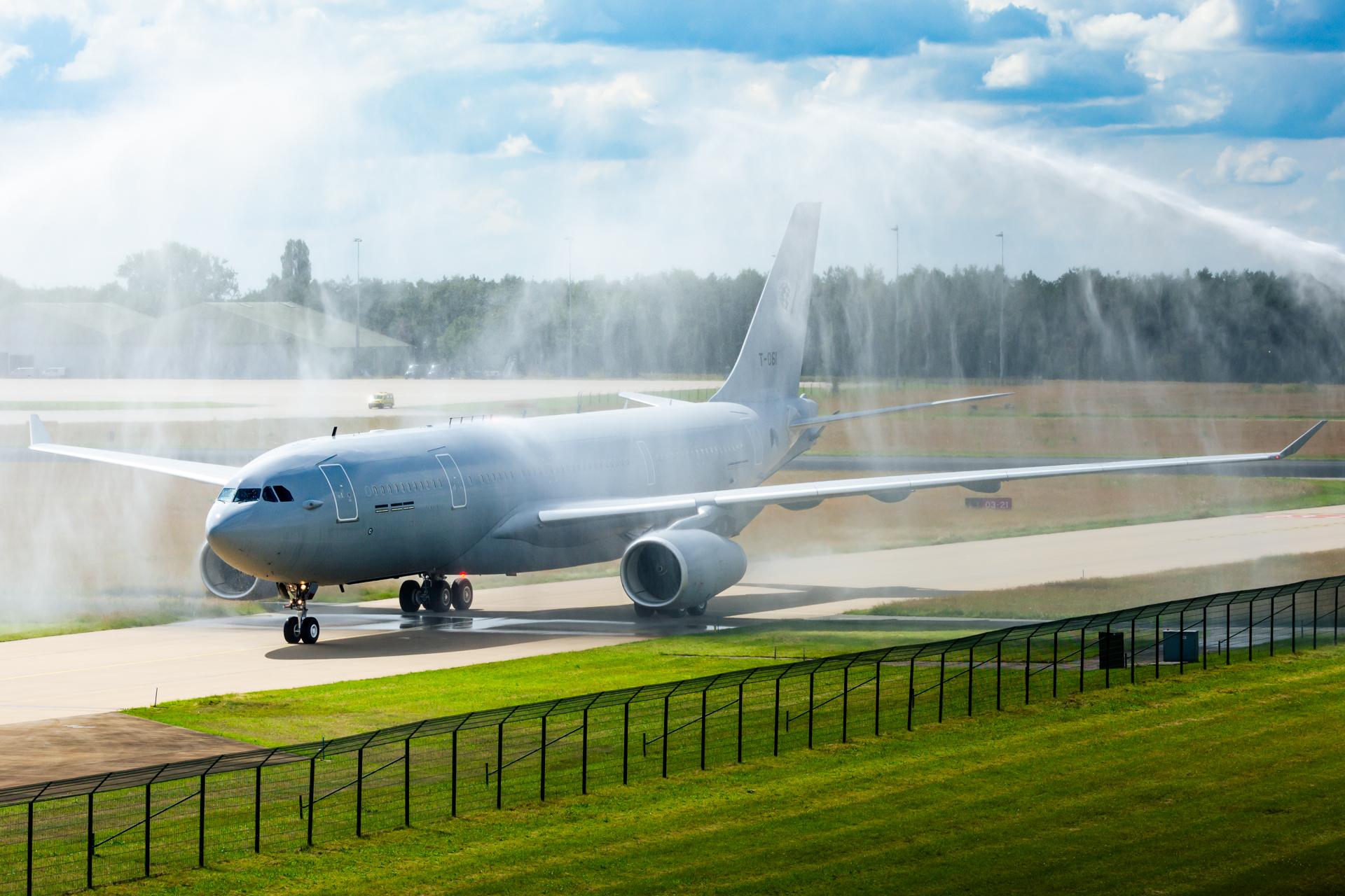 Full size: Royal Netherlands Air Force Airbus KC-30 T-061 at Eindhoven Airport