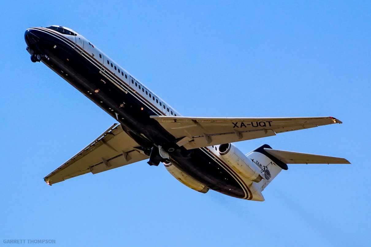 Full size: Aeronaves TSM Douglas DC-9 XA-UQT at Fort Worth Alliance Airport