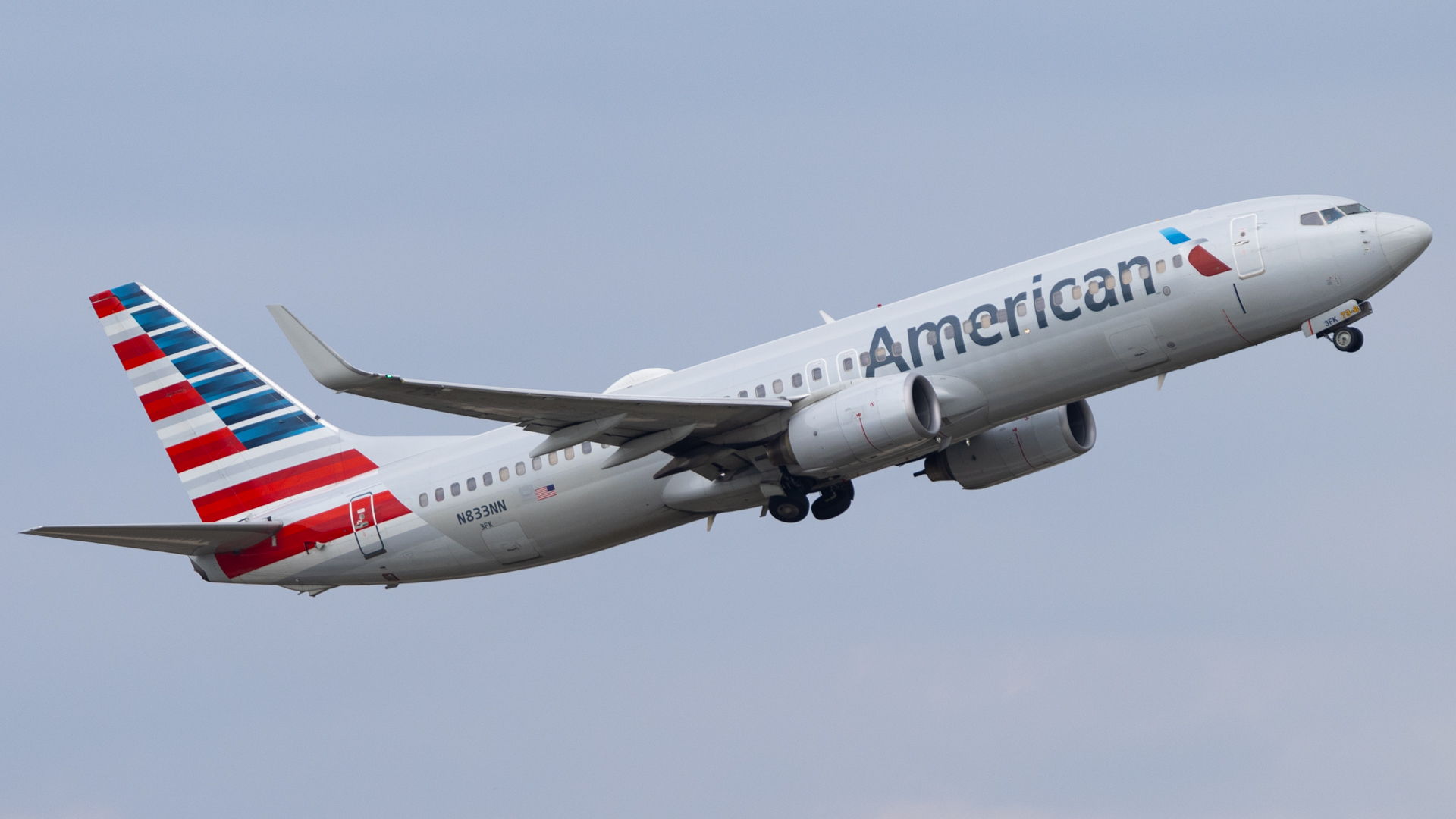 Full size: American Airlines Boeing 737-800 N833NN at Tampa International Airport